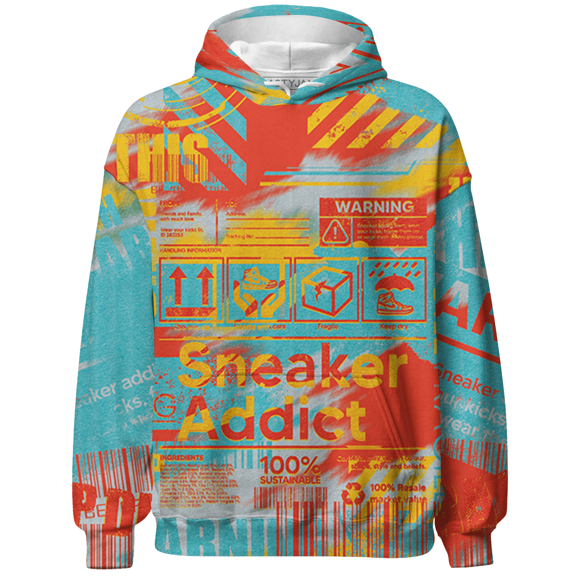 KB 8 Protro Venice Beach Sweatshirt Match Sneaker Addict 3D All-Over Print - NastyJamz