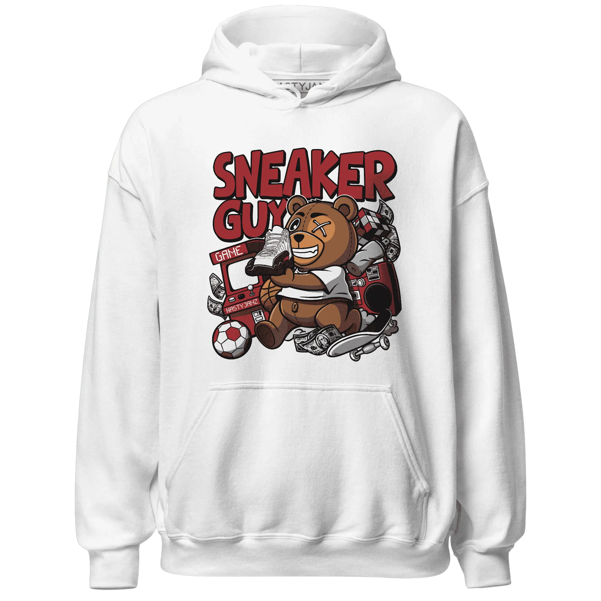 Retro-Red-Taxi-12s-Hoodie-Match-Sneaker-BER