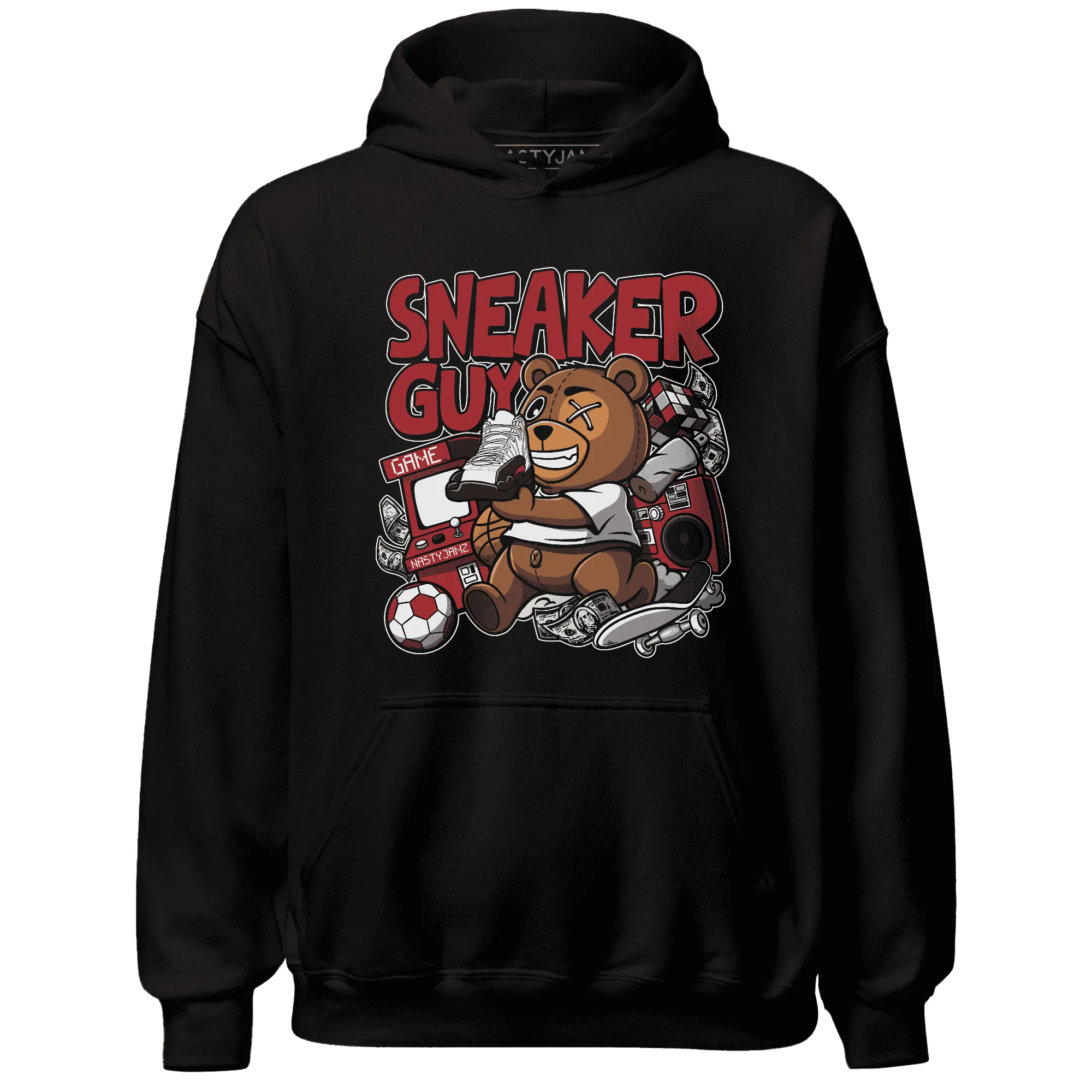 Retro-Red-Taxi-12s-Hoodie-Match-Sneaker-BER