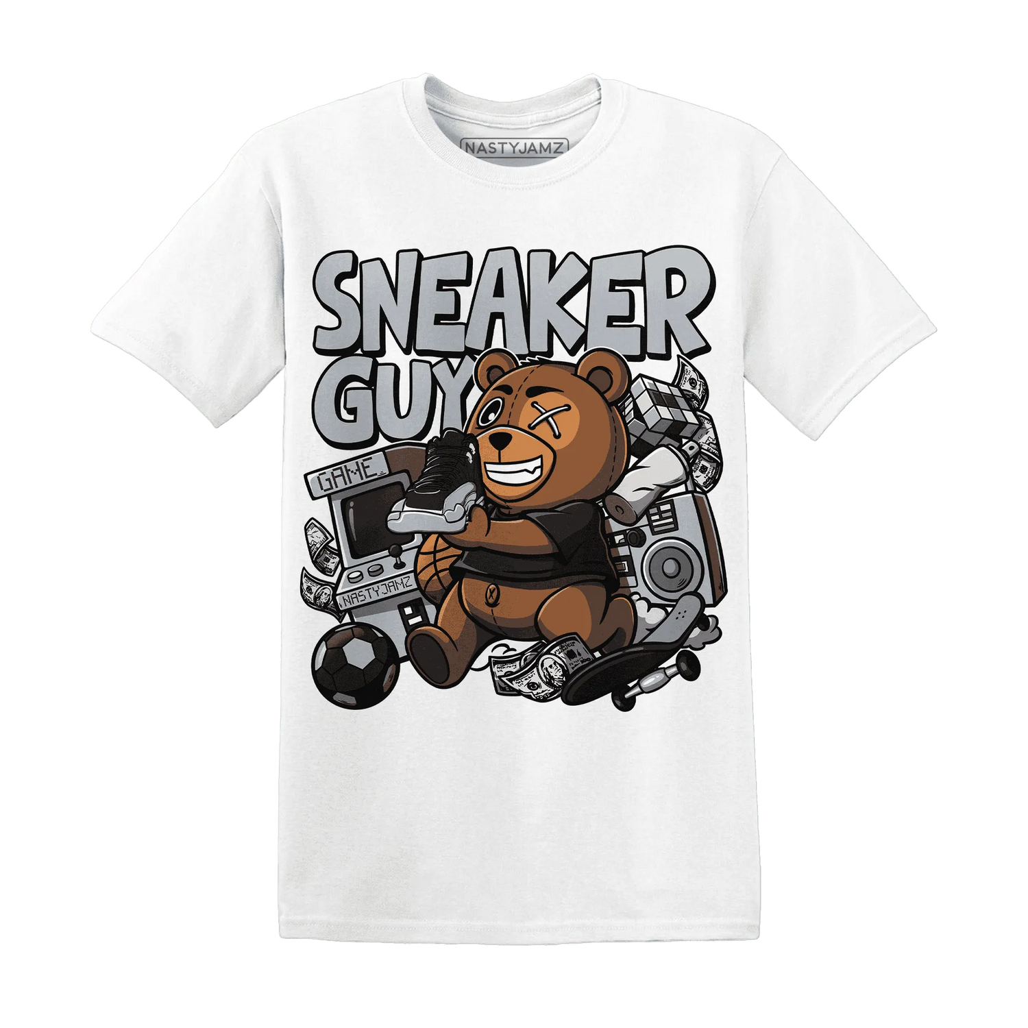 NastyJamz-Wolf-Grey-12s-T-Shirt-Match-Sneaker-BER