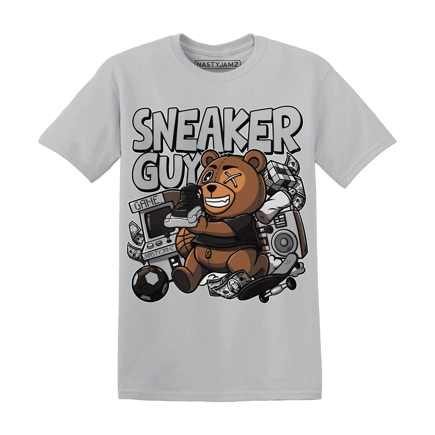 NastyJamz-Wolf-Grey-12s-T-Shirt-Match-Sneaker-BER