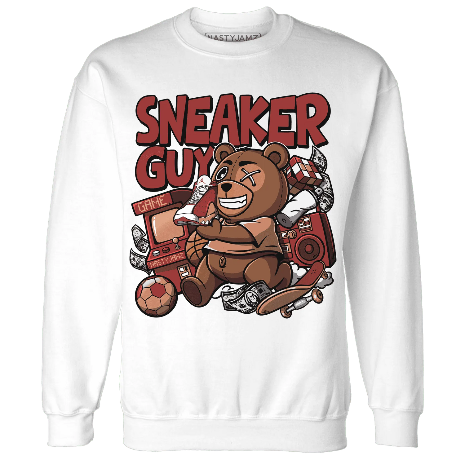 Dune-Red-13s-Sweatshirt-Match-Sneaker-BER