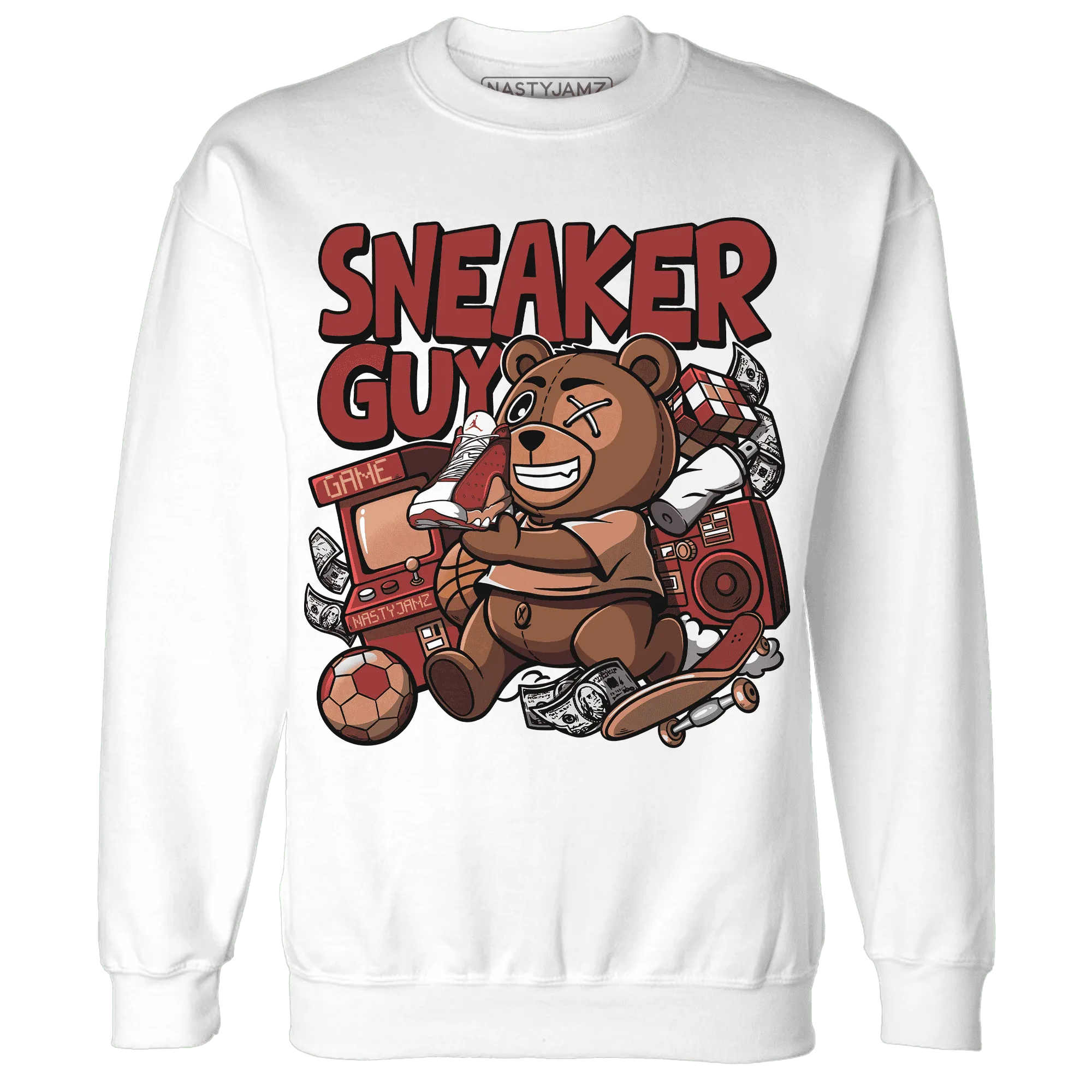 Dune-Red-13s-Sweatshirt-Match-Sneaker-BER