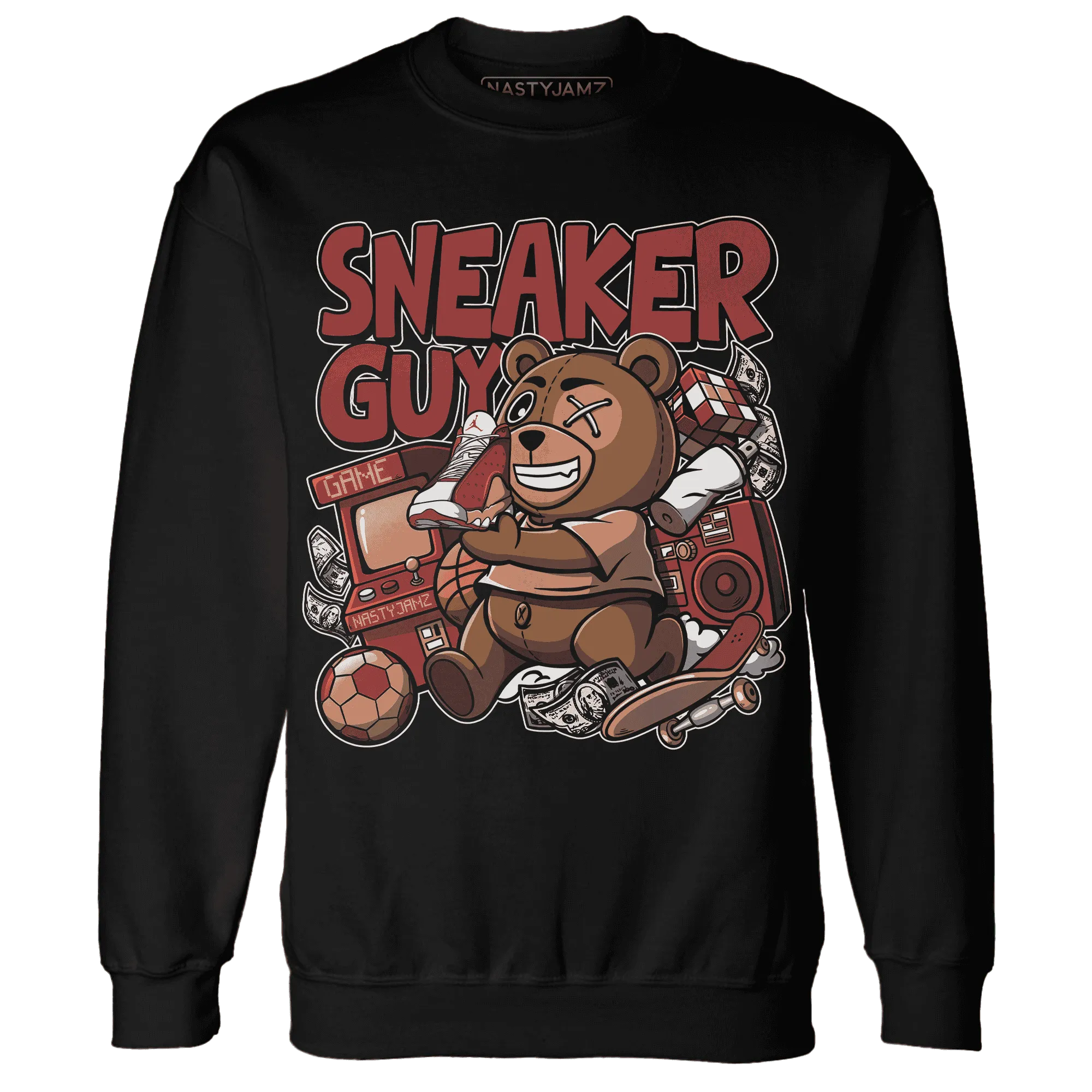 Dune-Red-13s-Sweatshirt-Match-Sneaker-BER