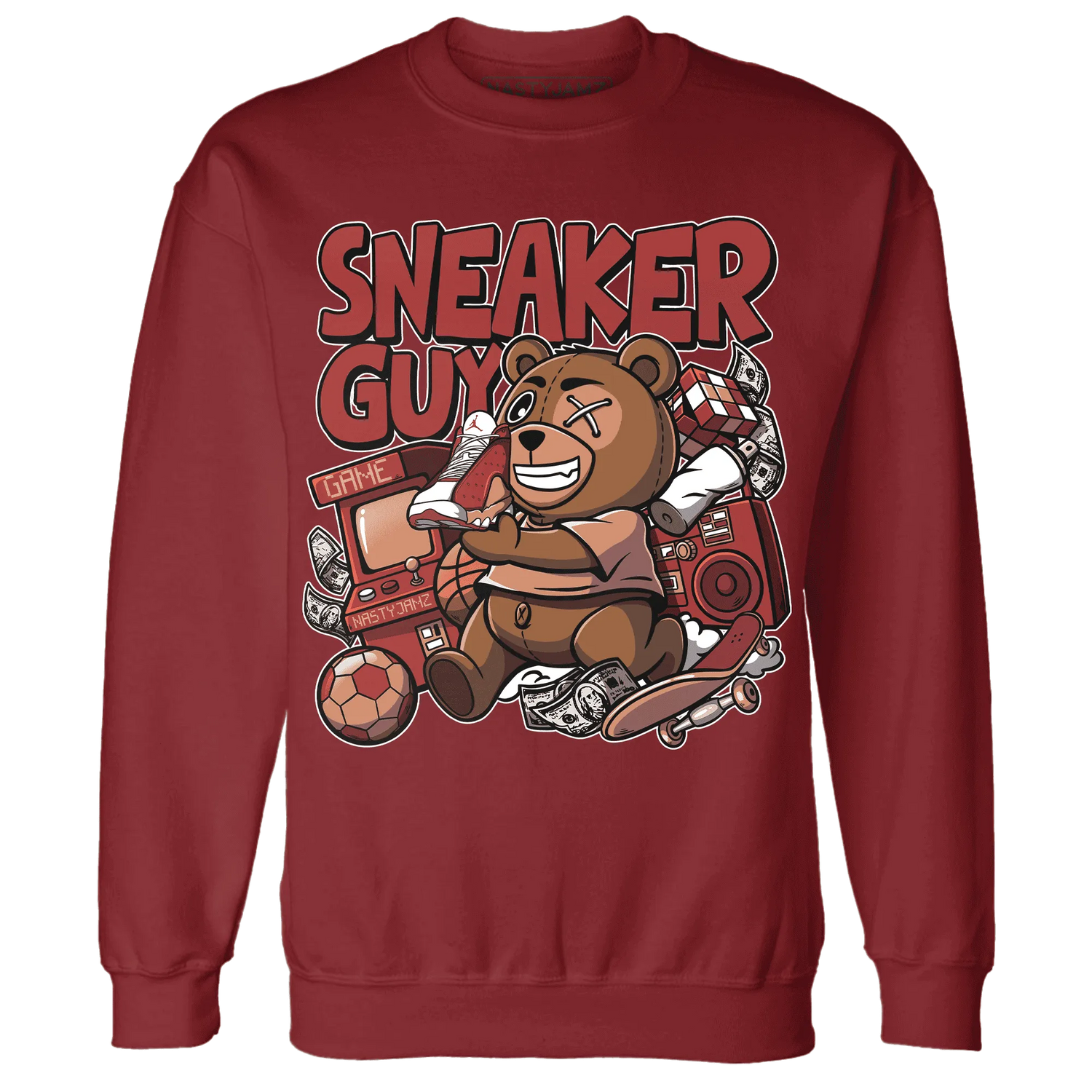 Dune-Red-13s-Sweatshirt-Match-Sneaker-BER