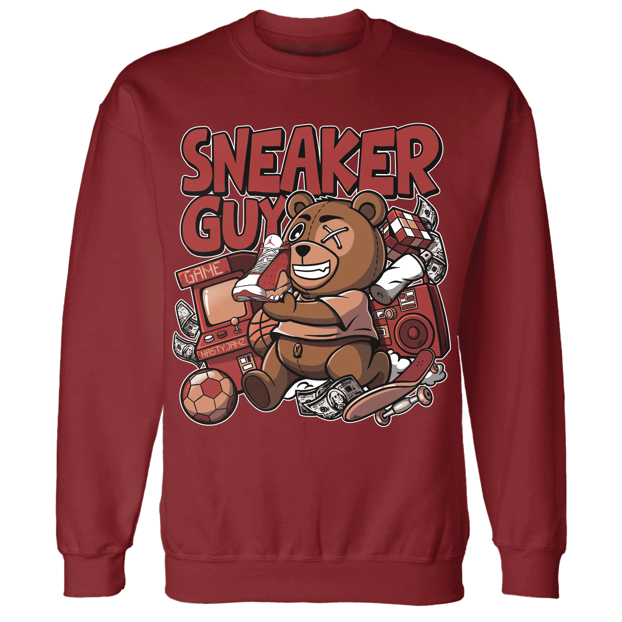 Dune-Red-13s-Sweatshirt-Match-Sneaker-BER