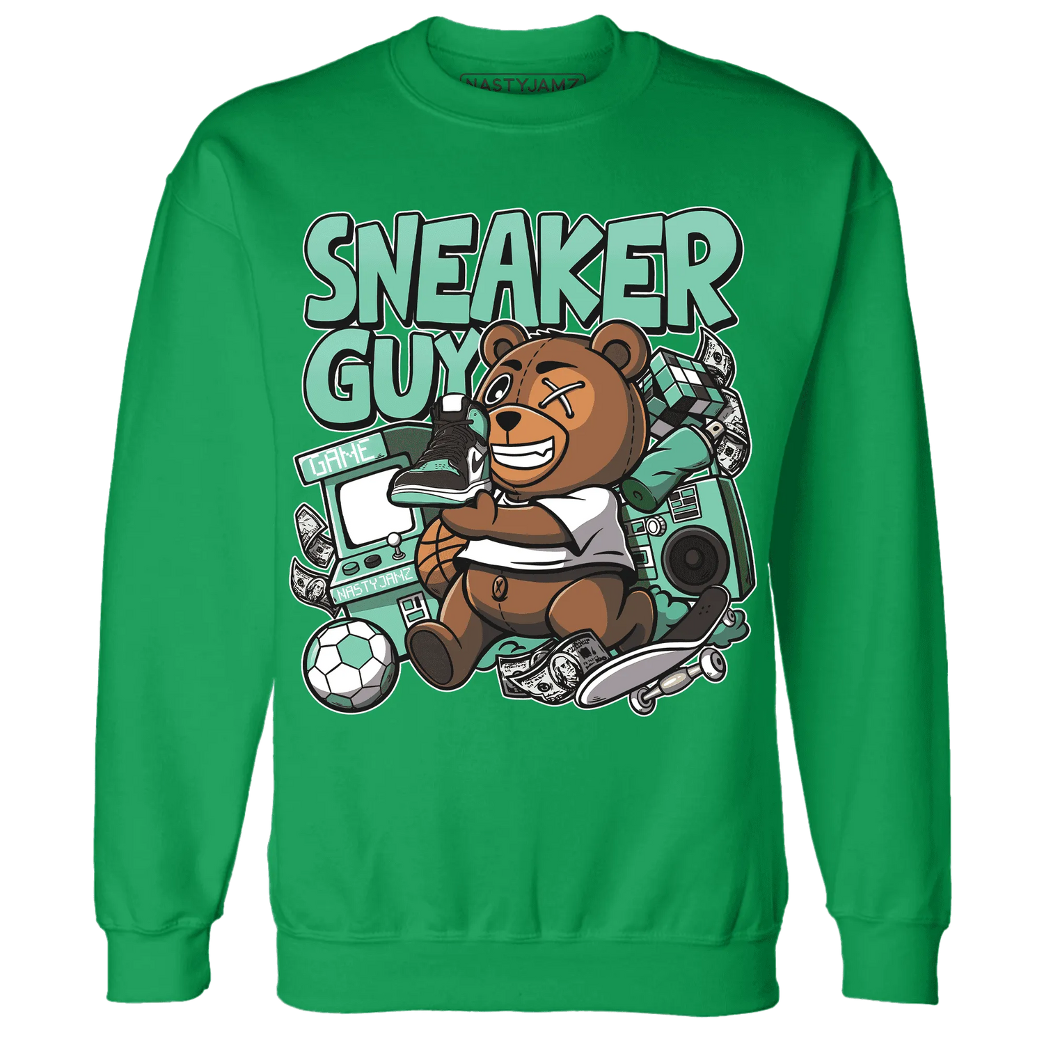 High-OG-Green-Glow-1s-Sweatshirt-Match-Sneaker-BER
