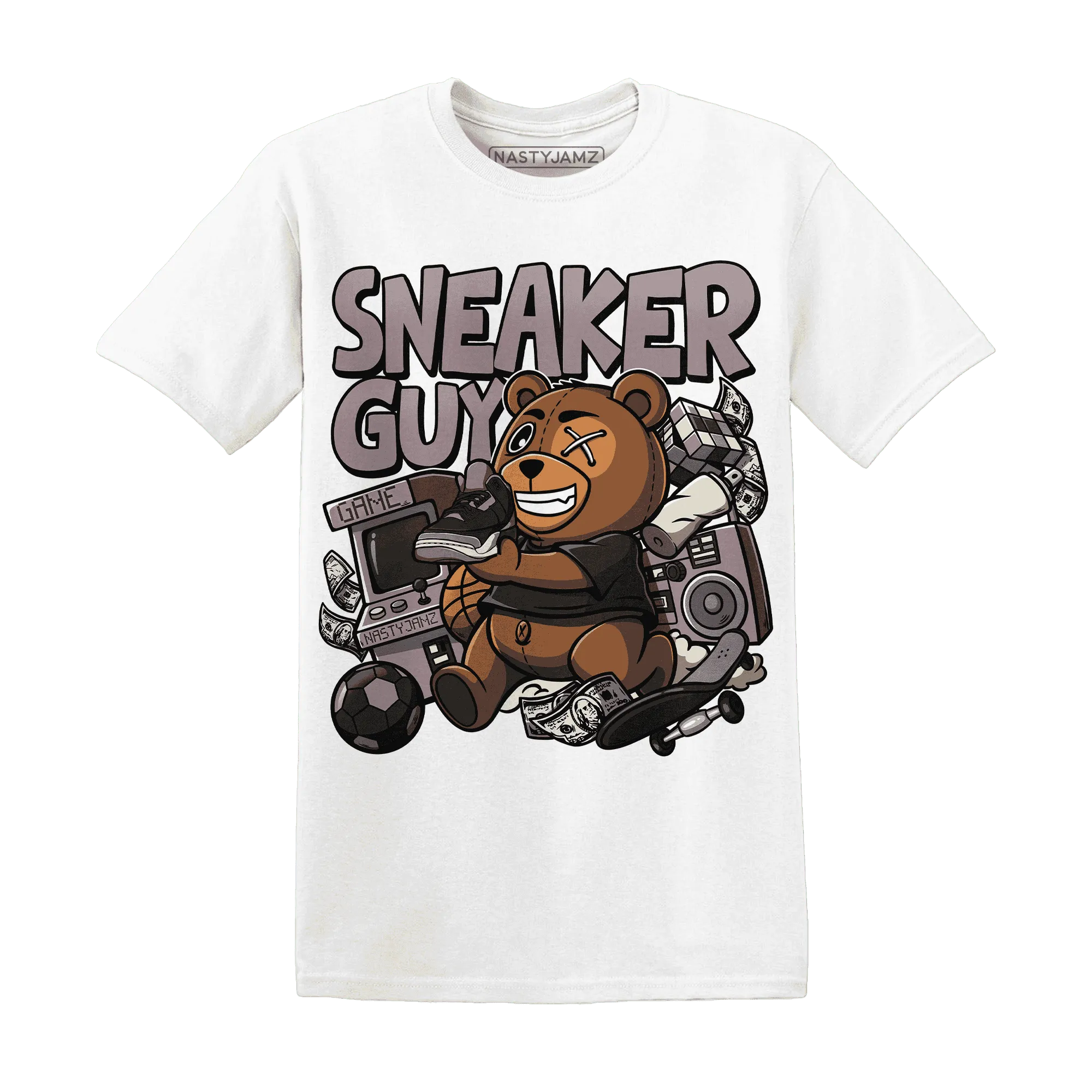 NastyJamz-Black-Violet-Ore-3s-T-Shirt-Match-Sneaker-BER