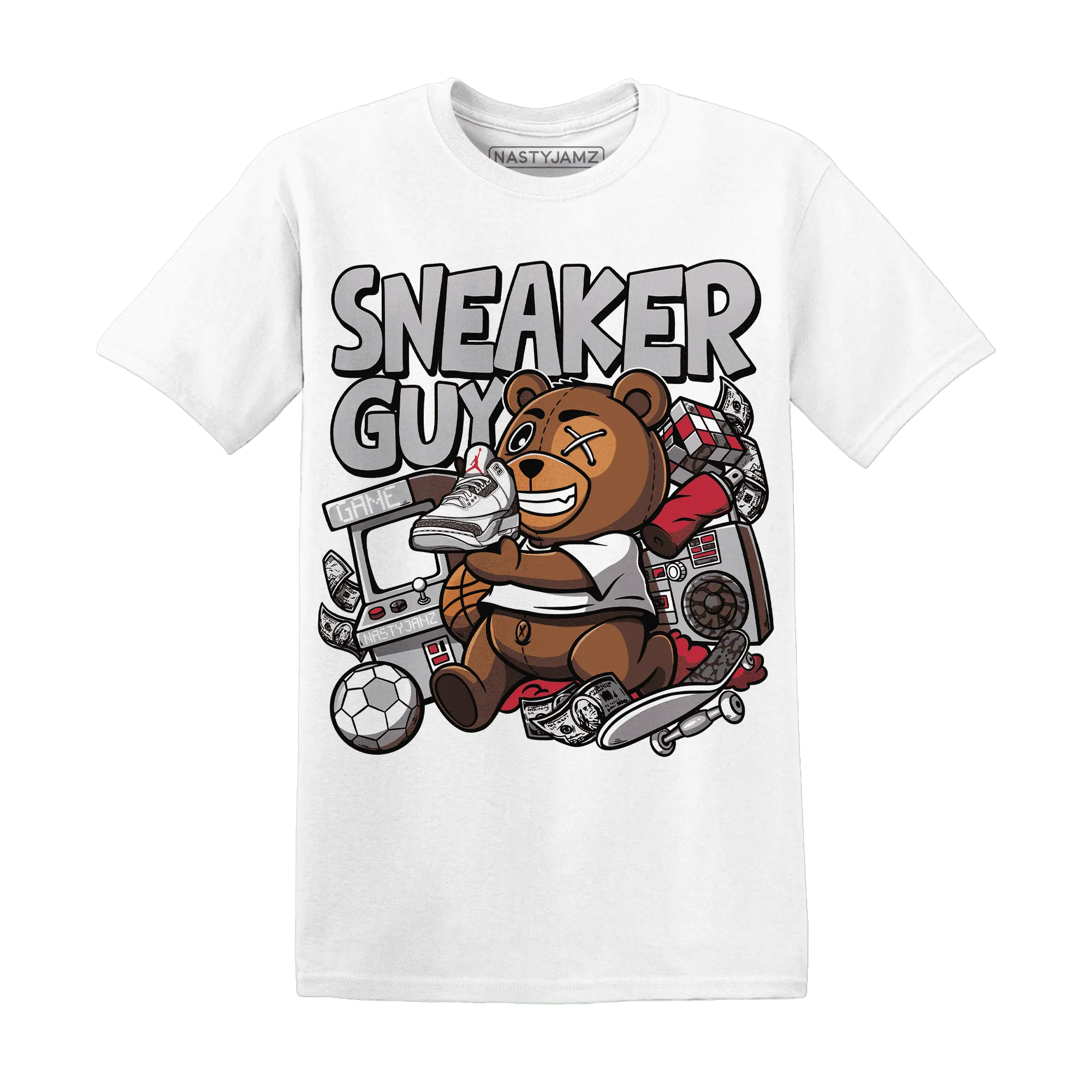 Cement-Grey-3s-T-Shirt-Match-Sneaker-BER
