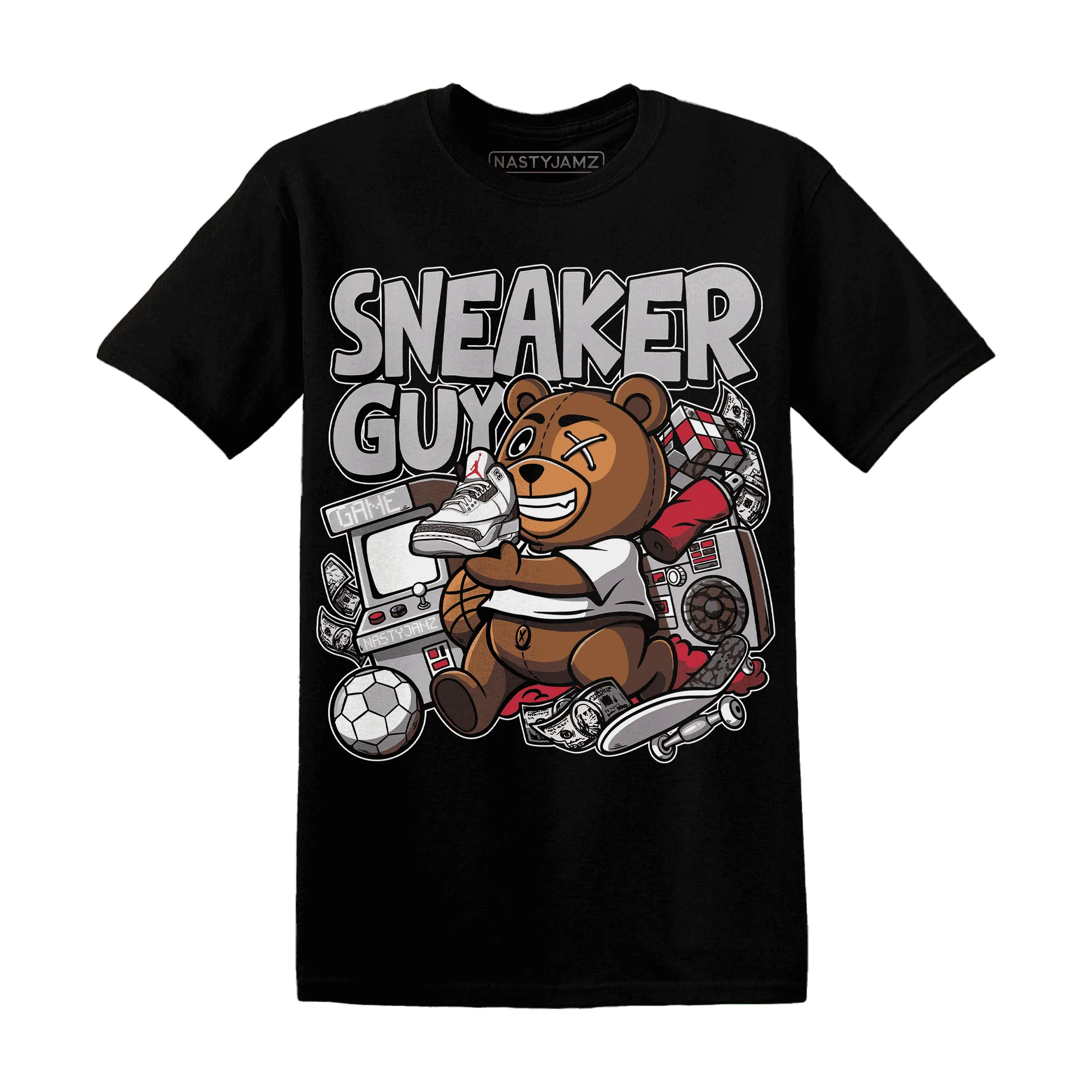 Cement-Grey-3s-T-Shirt-Match-Sneaker-BER