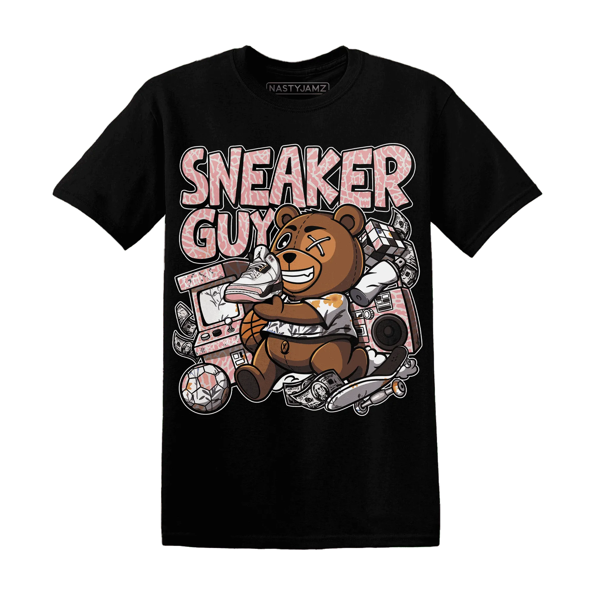 Red-Stardust-3s-T-Shirt-Match-Sneaker-BER