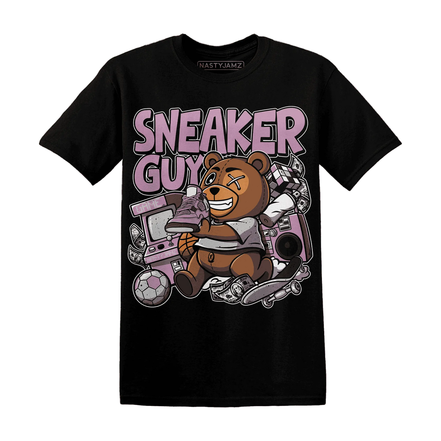 Orchid-Neutral-Grey-Black-White-4s-NastyJamz-T-Shirt-Match-Sneaker-BER