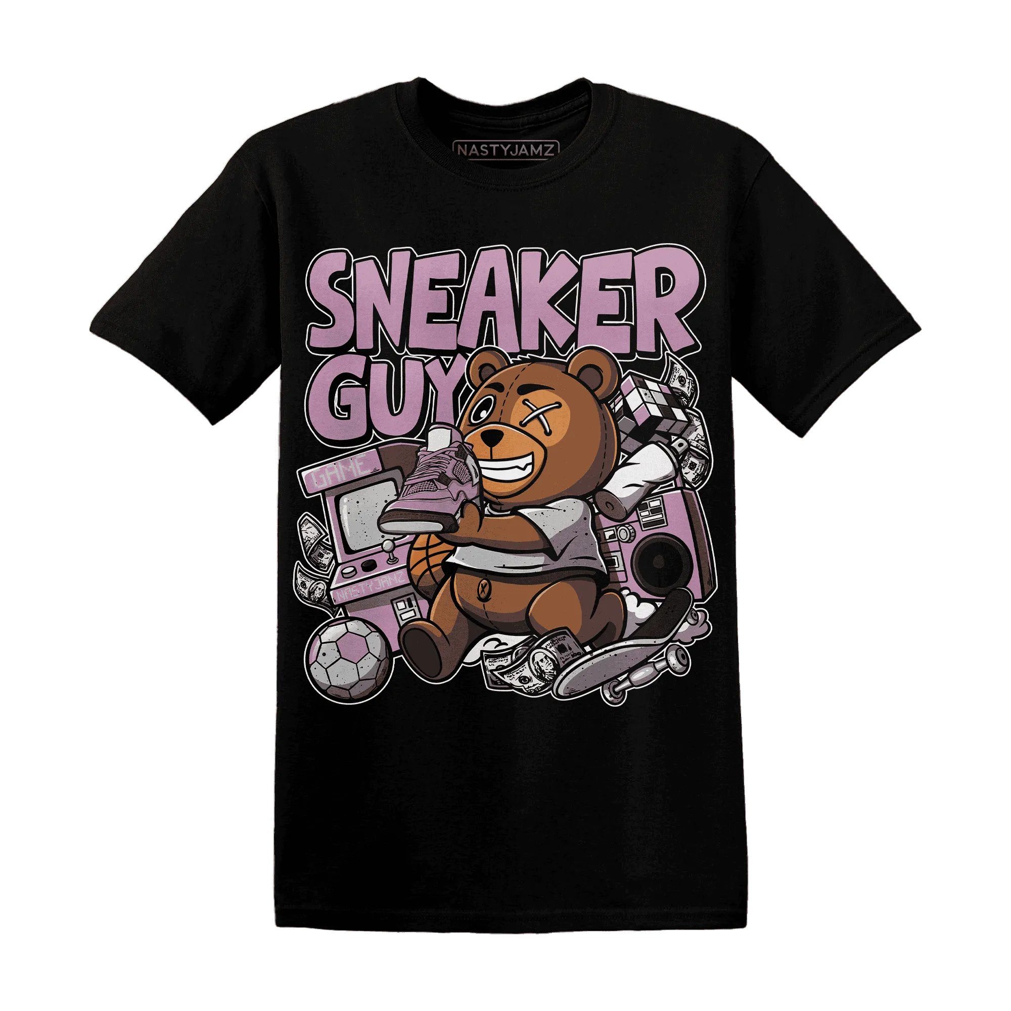 Orchid-Neutral-Grey-Black-White-4s-NastyJamz-T-Shirt-Match-Sneaker-BER