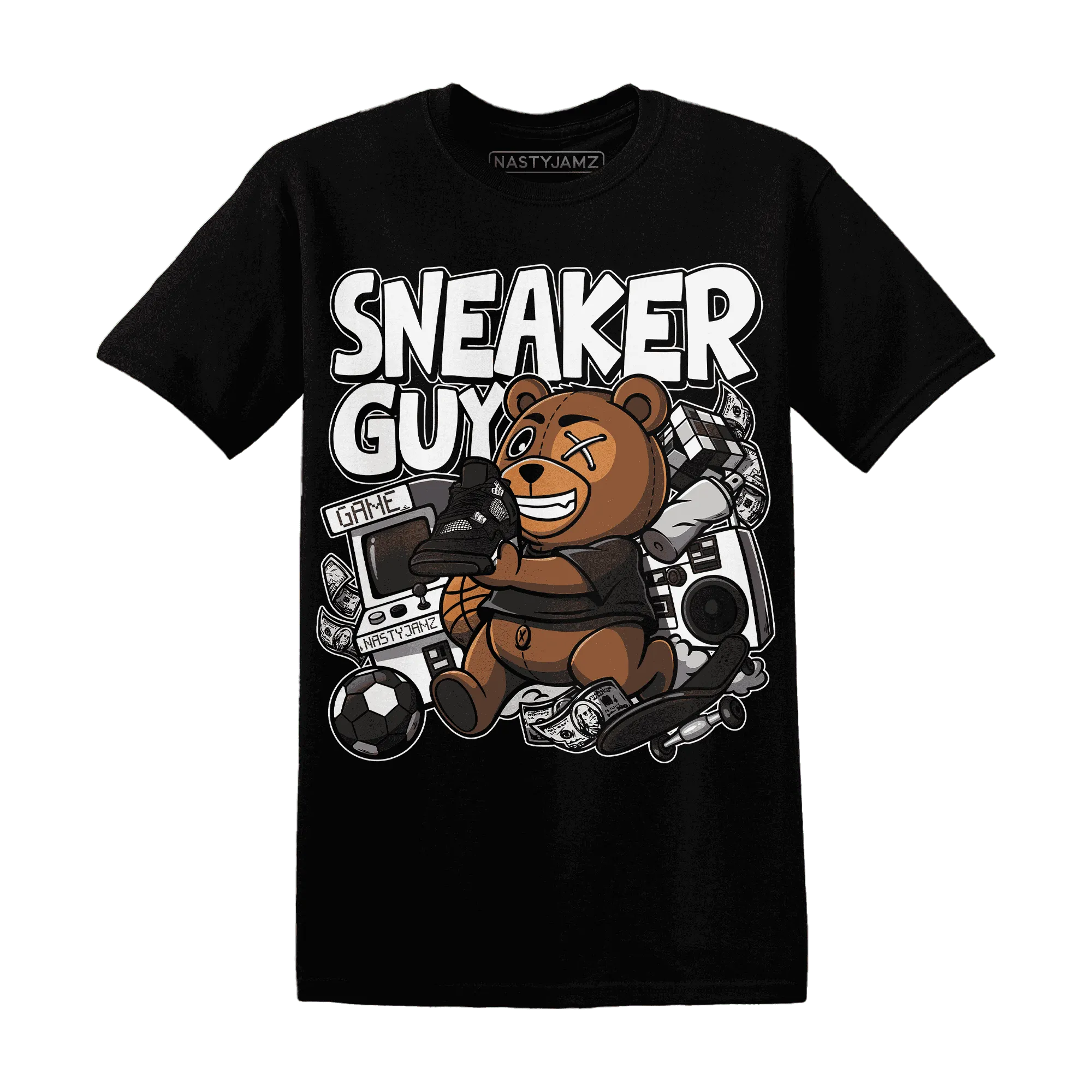 White-Thunder-4s-T-Shirt-Match-Sneaker-BER
