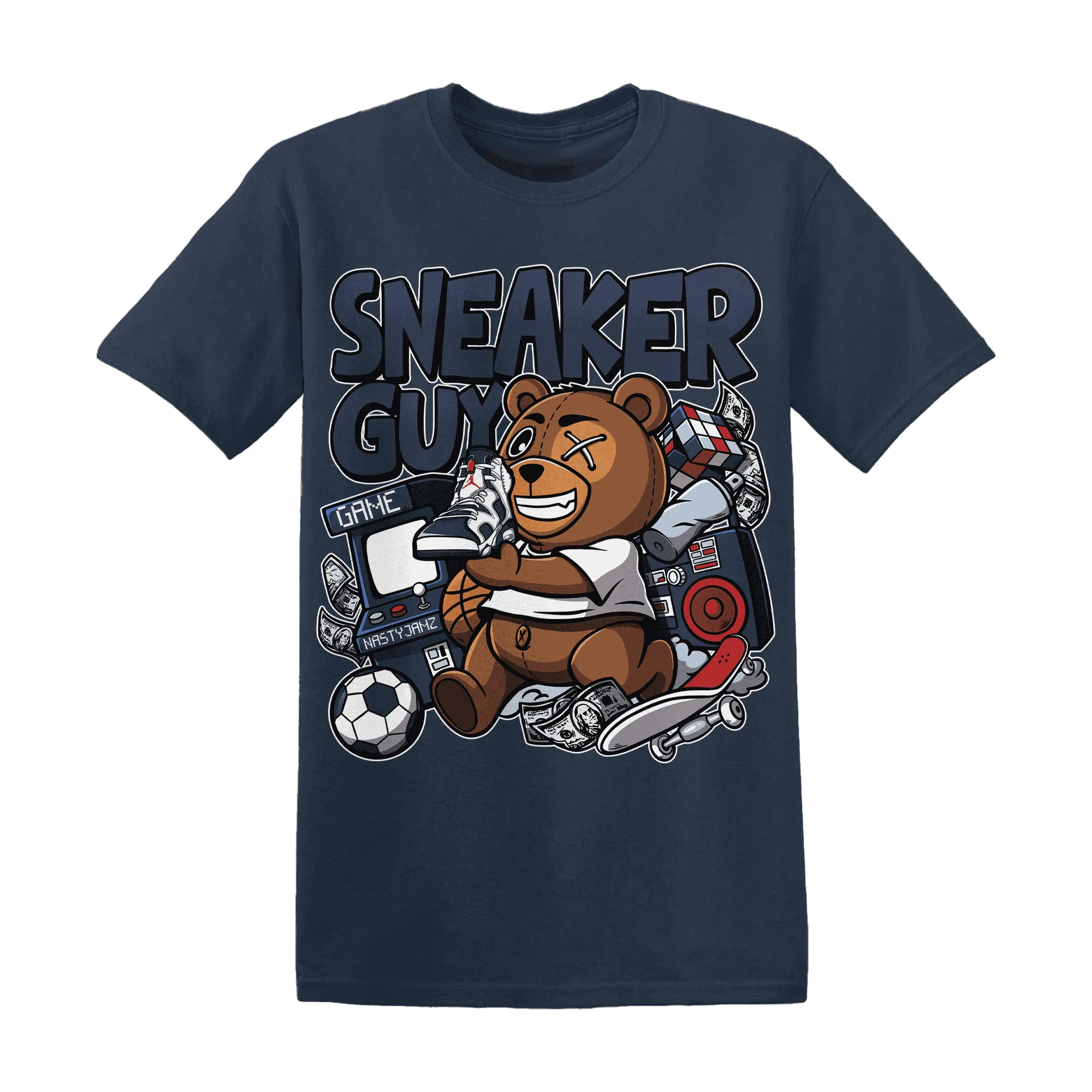 White-Navy-6s-T-Shirt-Match-Sneaker-BER