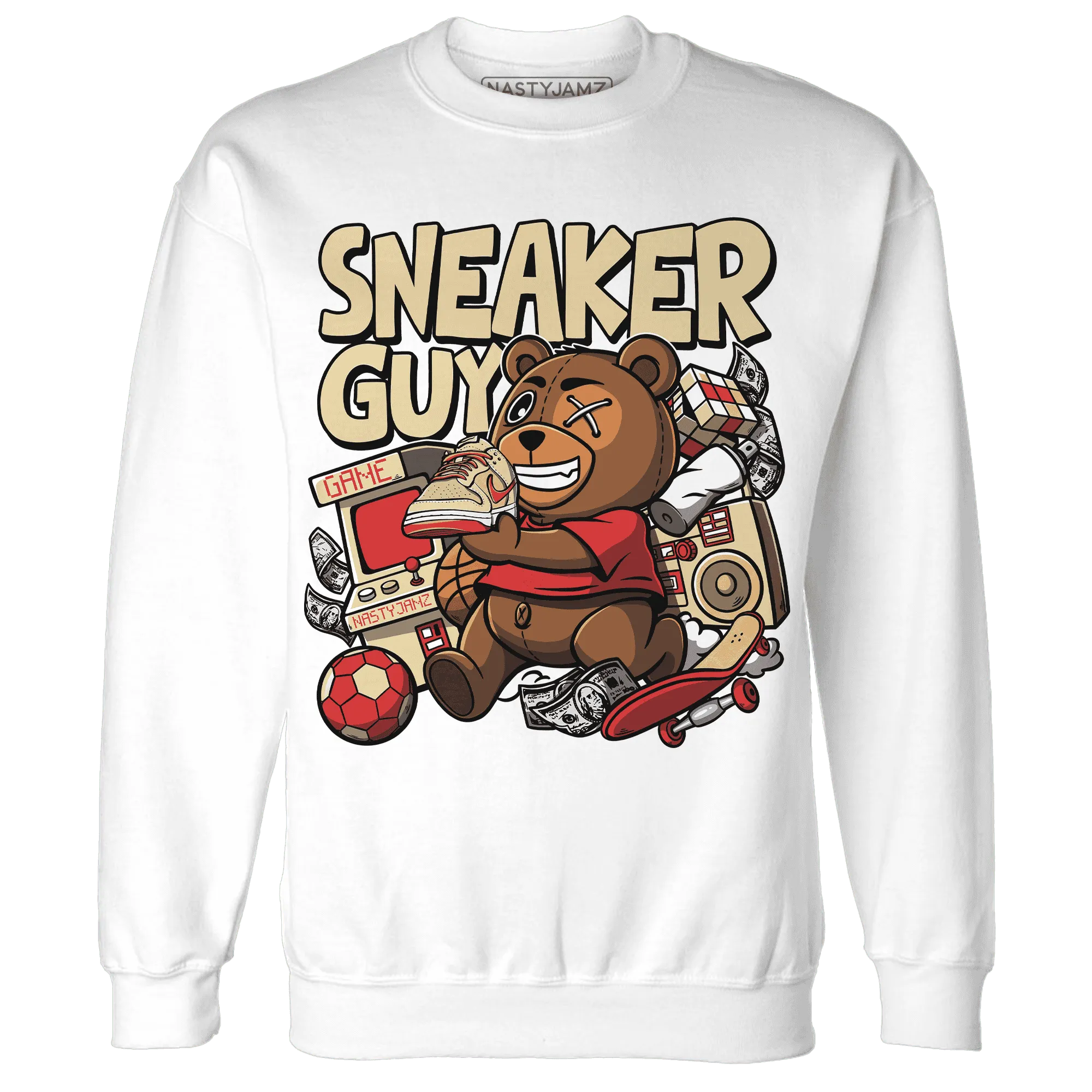 Dunk-Strawberry-Waffle-NastyJamz-Sweatshirt-Match-Sneaker-BER