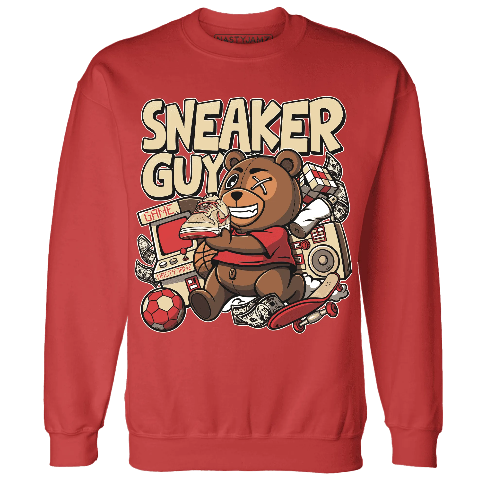 Dunk-Strawberry-Waffle-NastyJamz-Sweatshirt-Match-Sneaker-BER