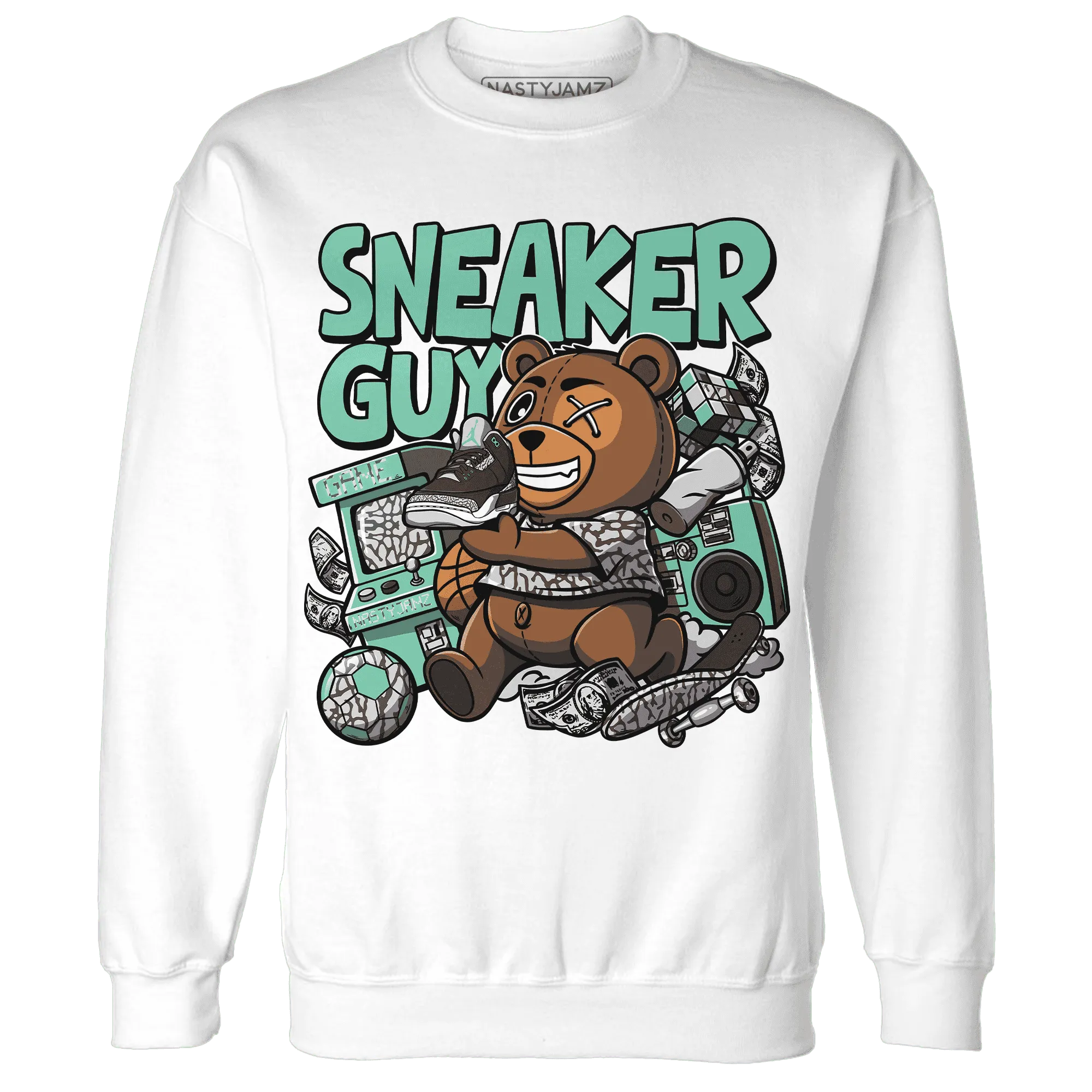 Green-Glow-3s-Sweatshirt-Match-Sneaker-BER