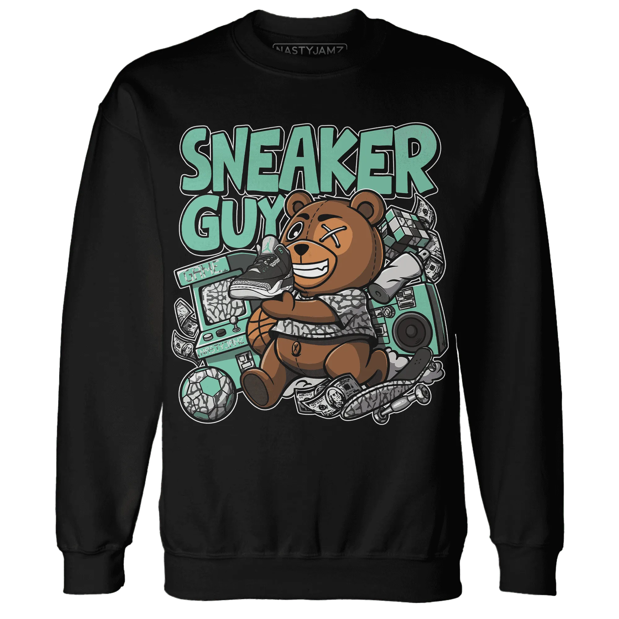 Green-Glow-3s-Sweatshirt-Match-Sneaker-BER