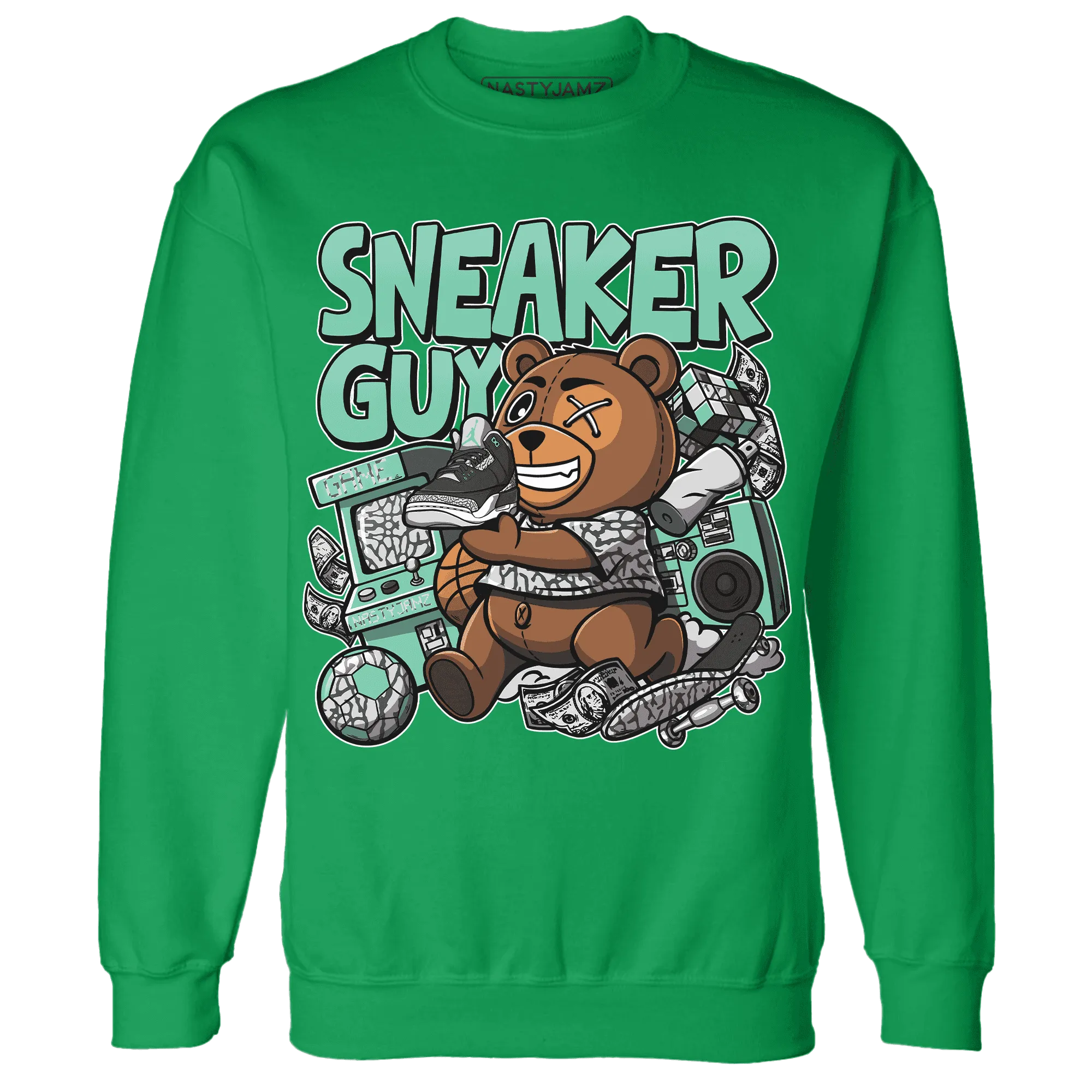 Green-Glow-3s-Sweatshirt-Match-Sneaker-BER