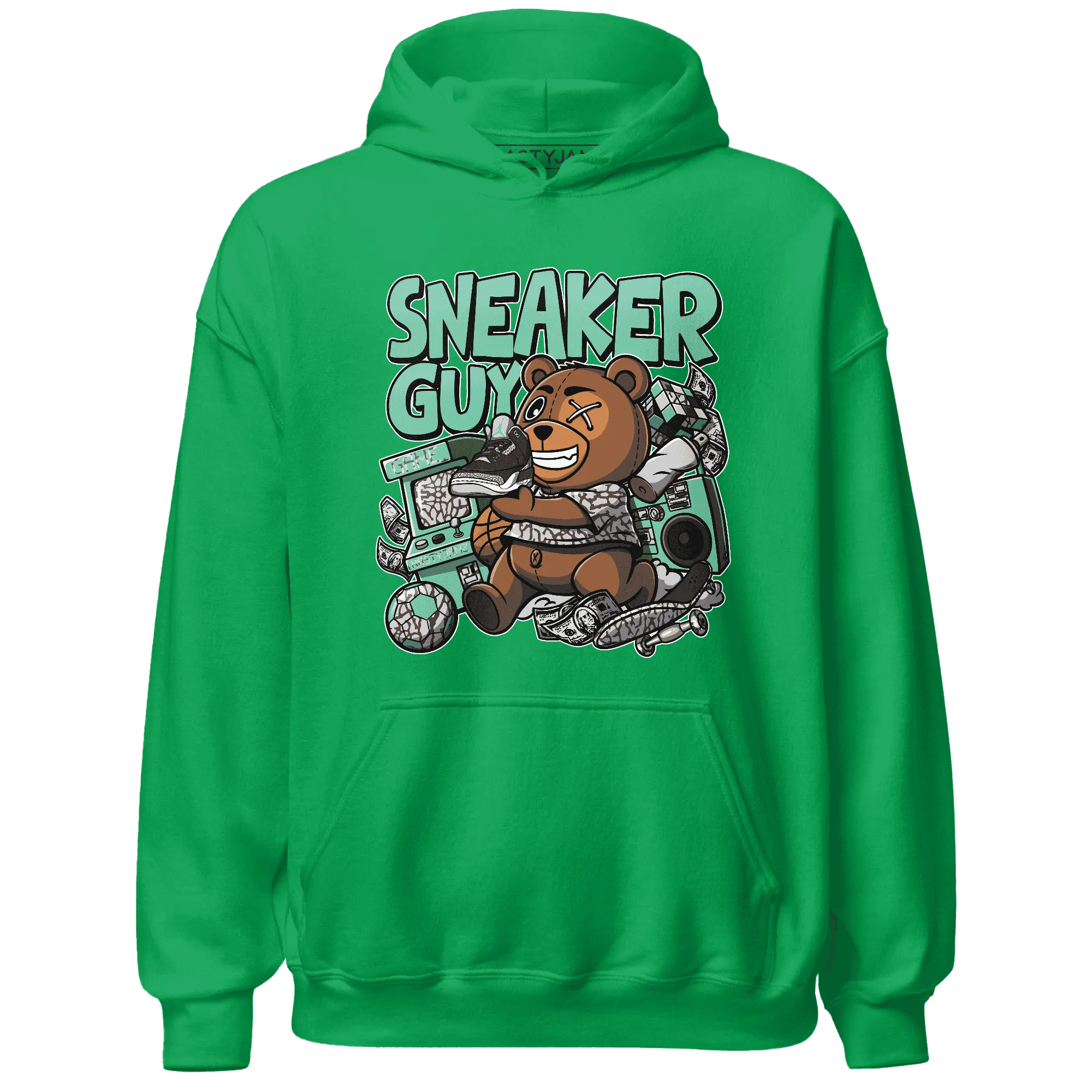 Green-Glow-3s-Hoodie-Match-Sneaker-BER