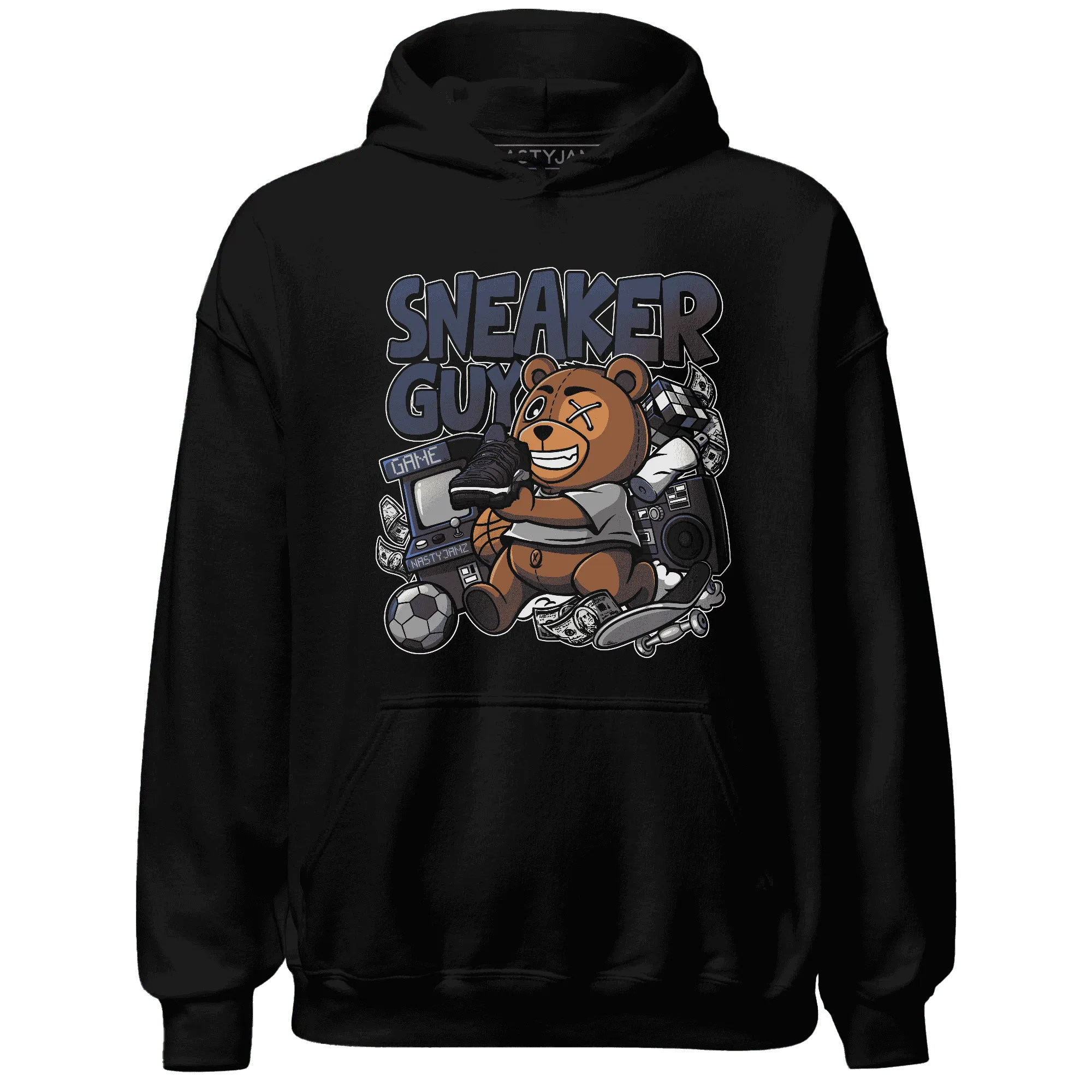 VaporMax-Plus-Midnight-Navy-White-Metallic-Silver-NastyJamz-Hoodie-Match-Sneaker-BER