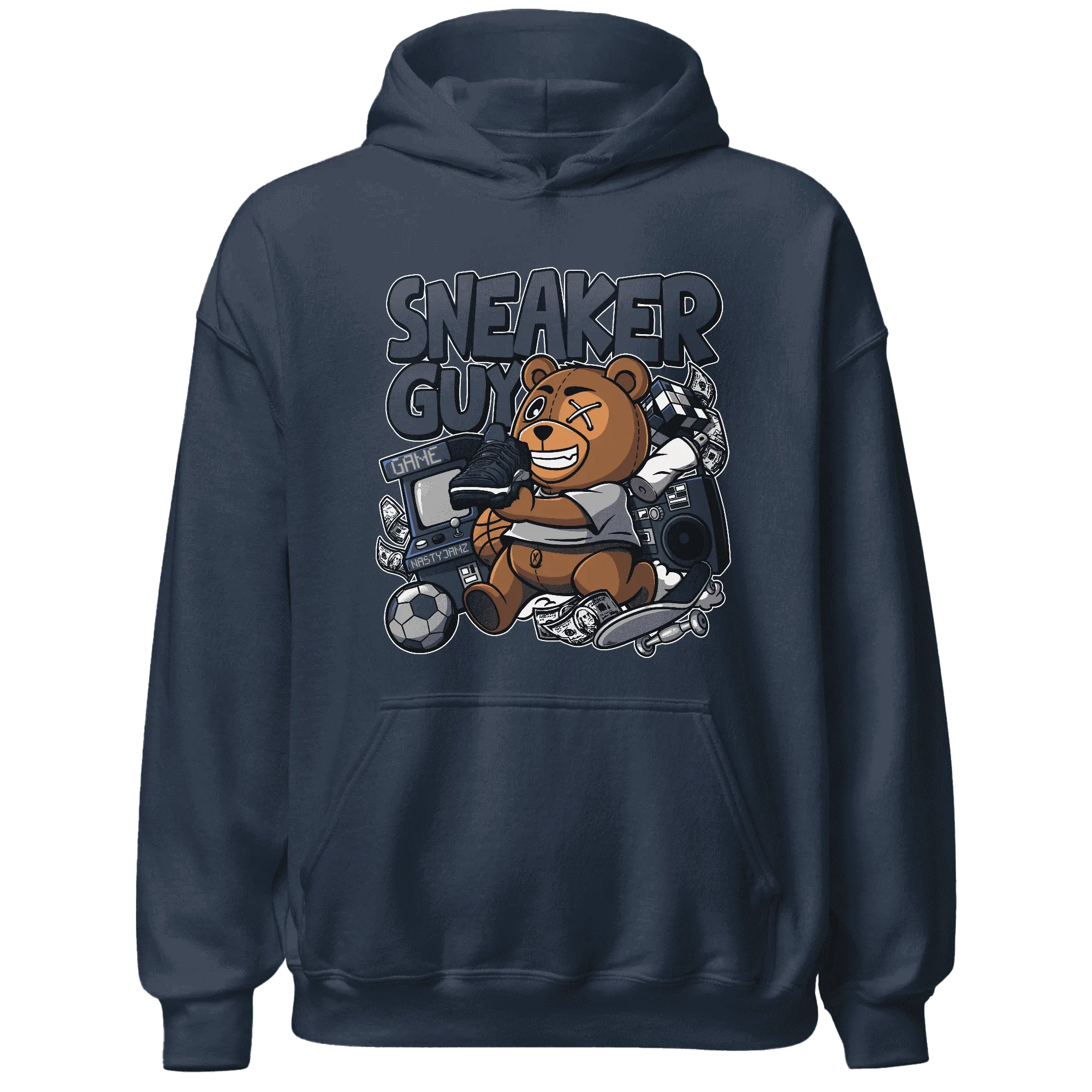 VaporMax-Plus-Midnight-Navy-White-Metallic-Silver-NastyJamz-Hoodie-Match-Sneaker-BER