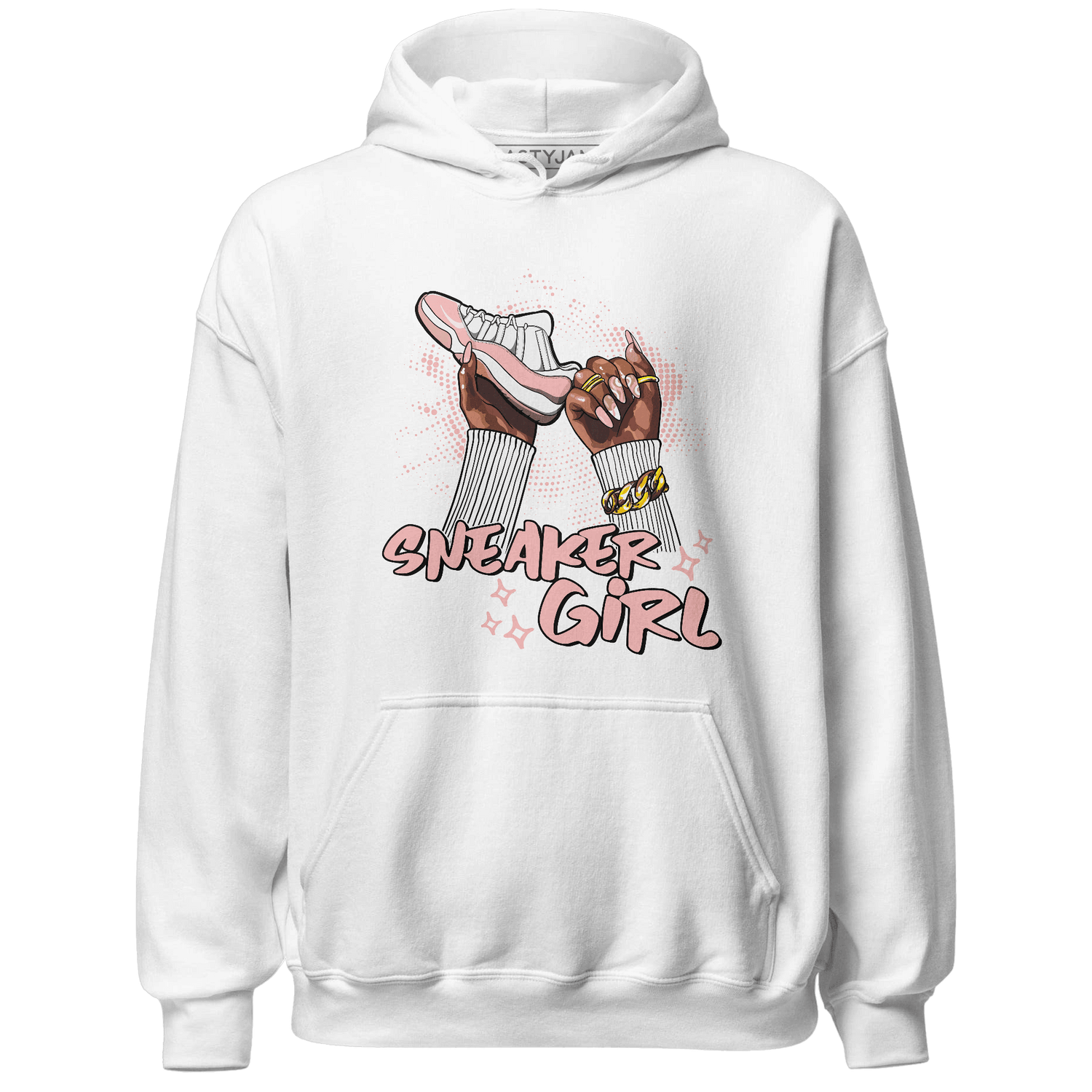 Low Legend Pink 11s Hoodie Match Sneaker Girl Nail - NastyJamz