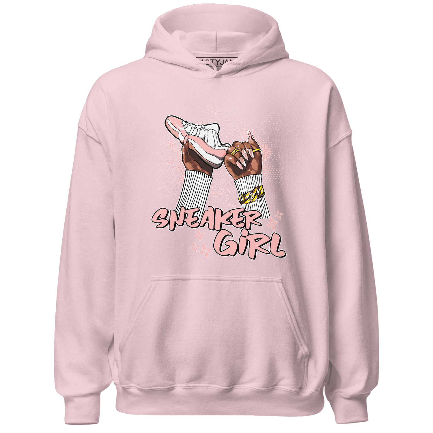 Low Legend Pink 11s Hoodie Match Sneaker Girl Nail - NastyJamz