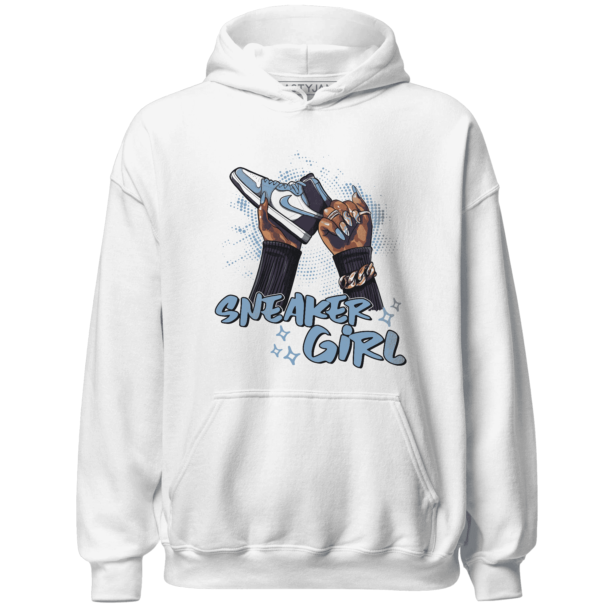 First In Flight 1s Hoodie Match Sneaker Girl Nail - NastyJamz