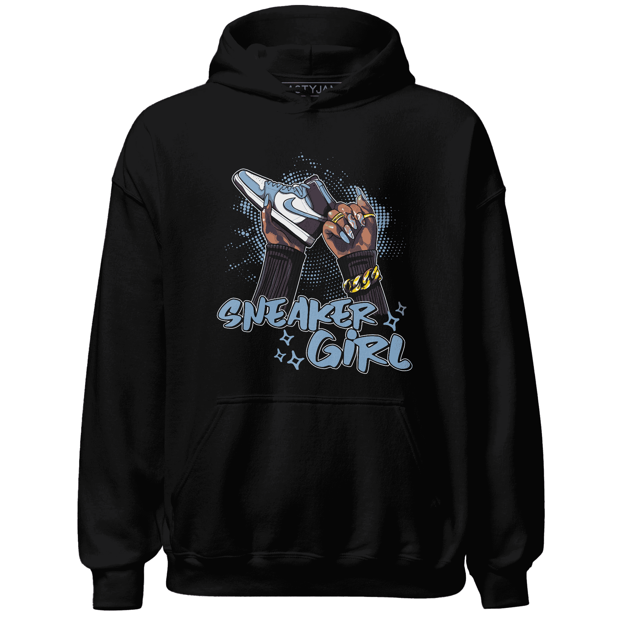 First In Flight 1s Hoodie Match Sneaker Girl Nail - NastyJamz