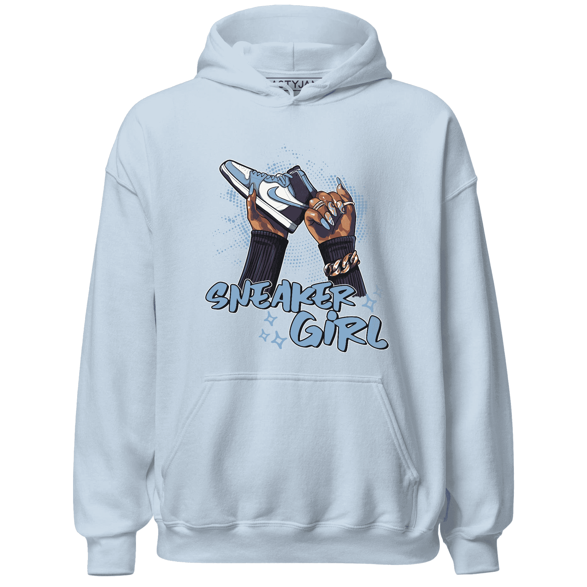 First In Flight 1s Hoodie Match Sneaker Girl Nail - NastyJamz