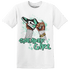 High OG Green Glow 1s T Shirt Match Sneaker Girl Nail - NastyJamz