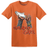 Georgia Peach 3s T Shirt Match Sneaker Girl Nail - NastyJamz