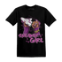 GS Hyper Violet 4s T Shirt Match Sneaker Girl Nail - NastyJamz