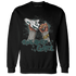 Oxidized Green 4s Sweatshirt Match Sneaker Girl Nail - NastyJamz