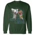 Oxidized Green 4s Sweatshirt Match Sneaker Girl Nail - NastyJamz