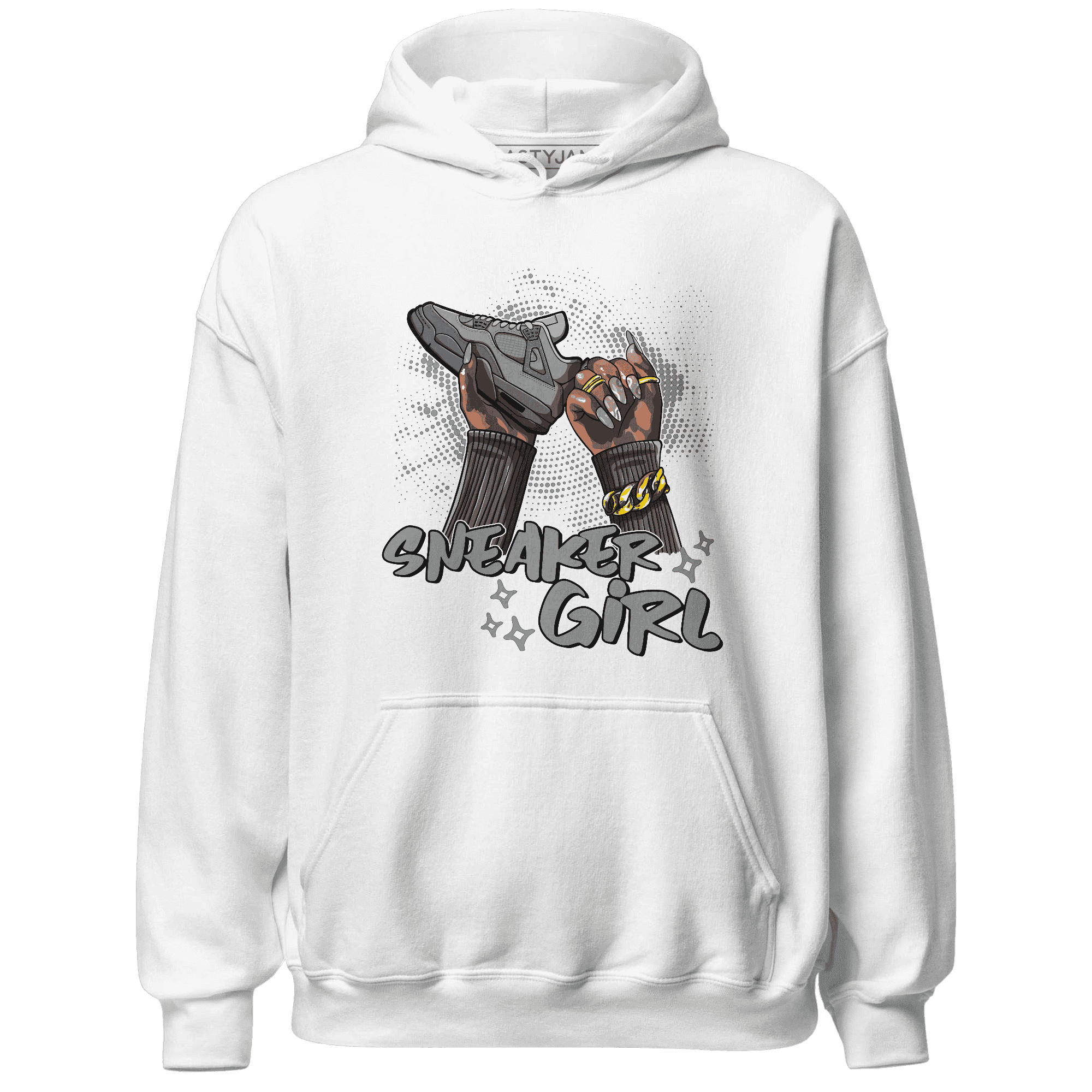 Paris Olympicsss 4s Hoodie Match Sneaker Girl Nail - NastyJamz
