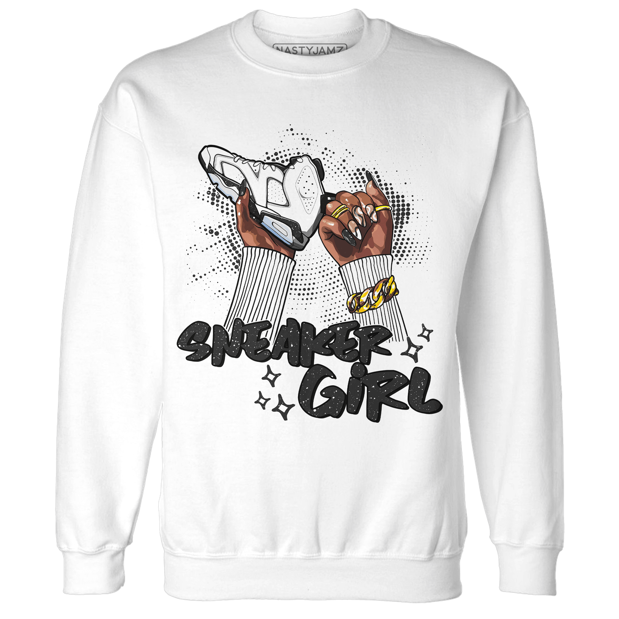 Reverse Oreo 6s Sweatshirt Match Sneaker Girl Nail - NastyJamz
