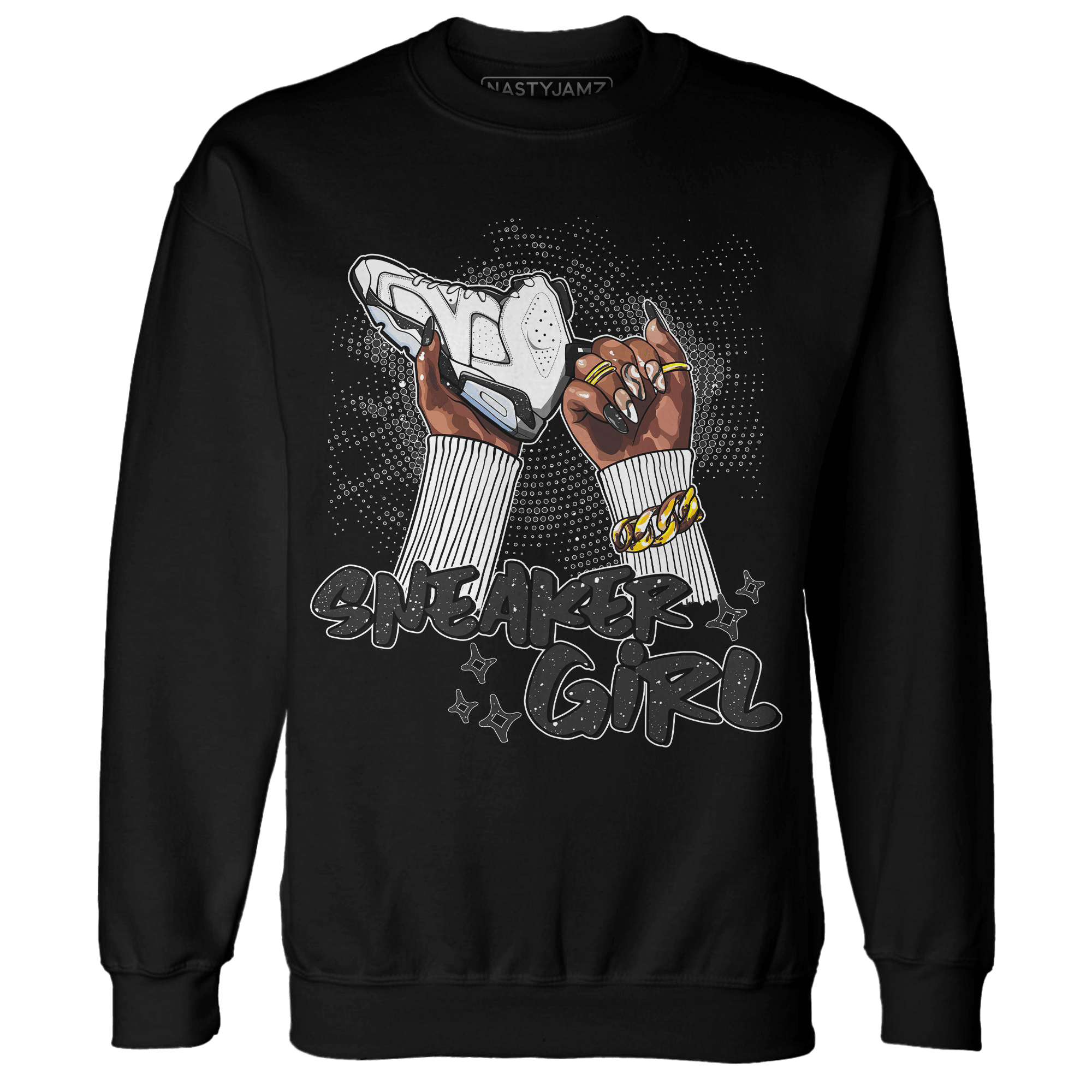 Reverse Oreo 6s Sweatshirt Match Sneaker Girl Nail - NastyJamz