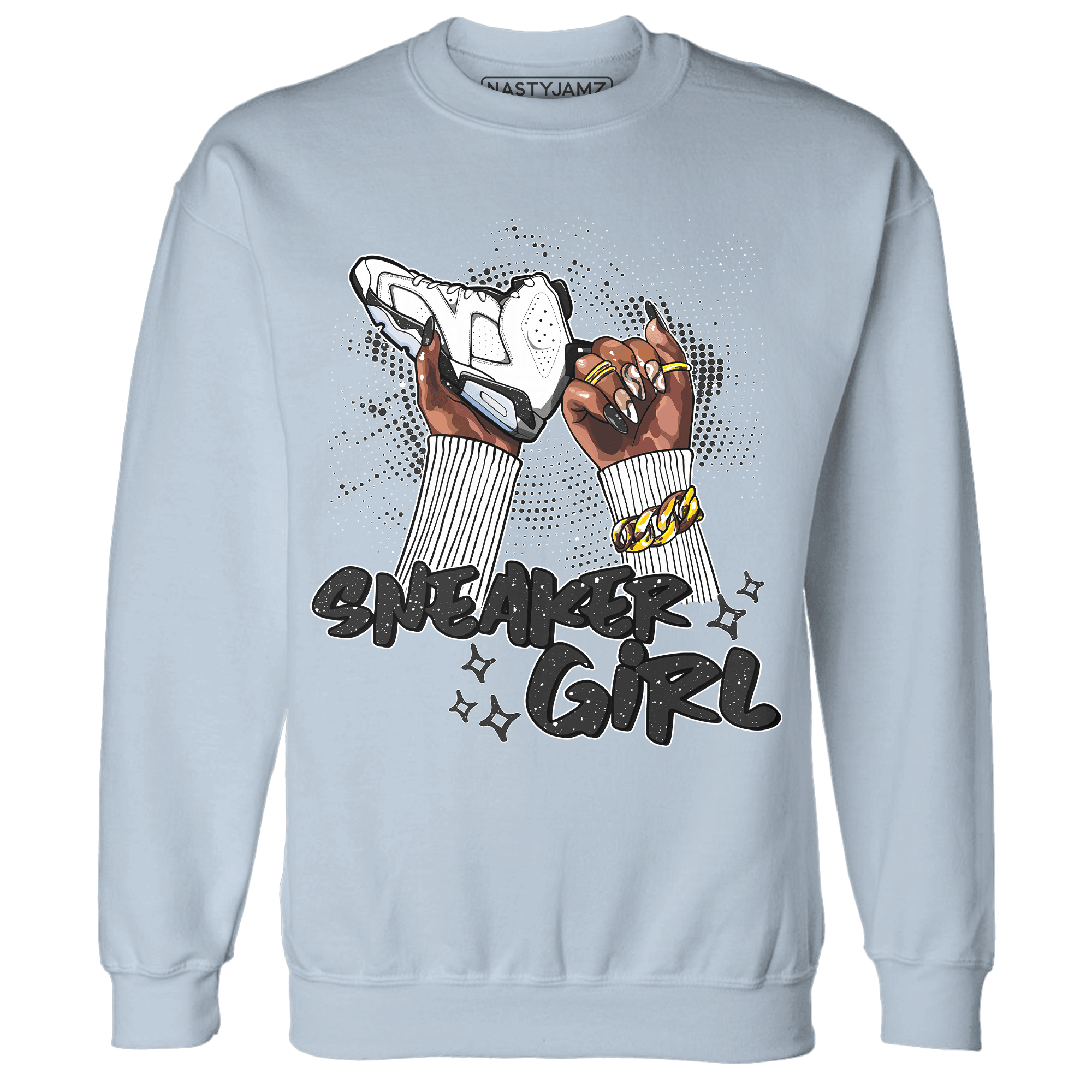 Reverse Oreo 6s Sweatshirt Match Sneaker Girl Nail - NastyJamz
