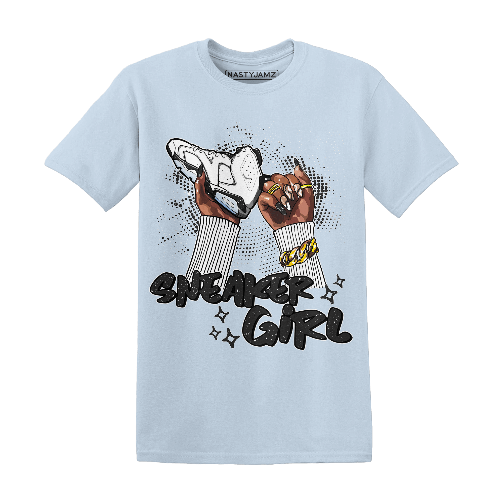Reverse Oreo 6s T Shirt Match Sneaker Girl Nail - NastyJamz