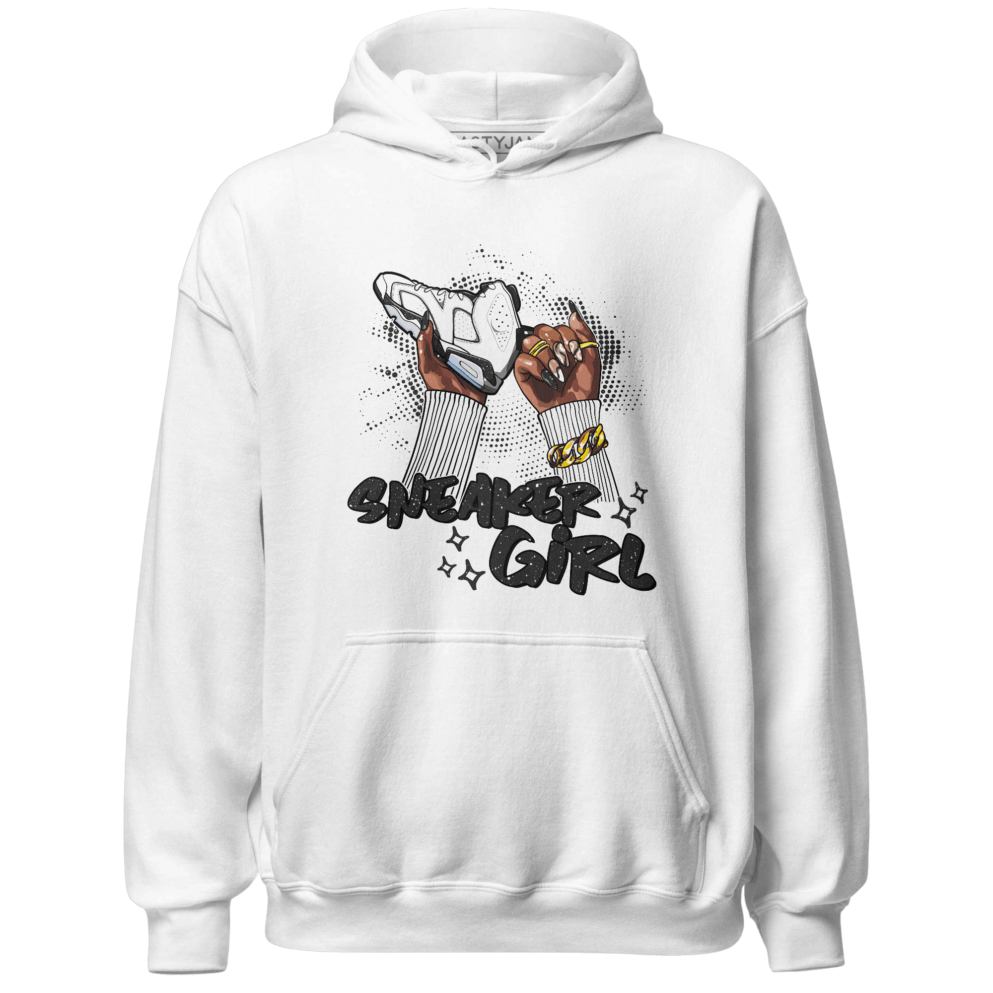 Reverse Oreo 6s Hoodie Match Sneaker Girl Nail - NastyJamz