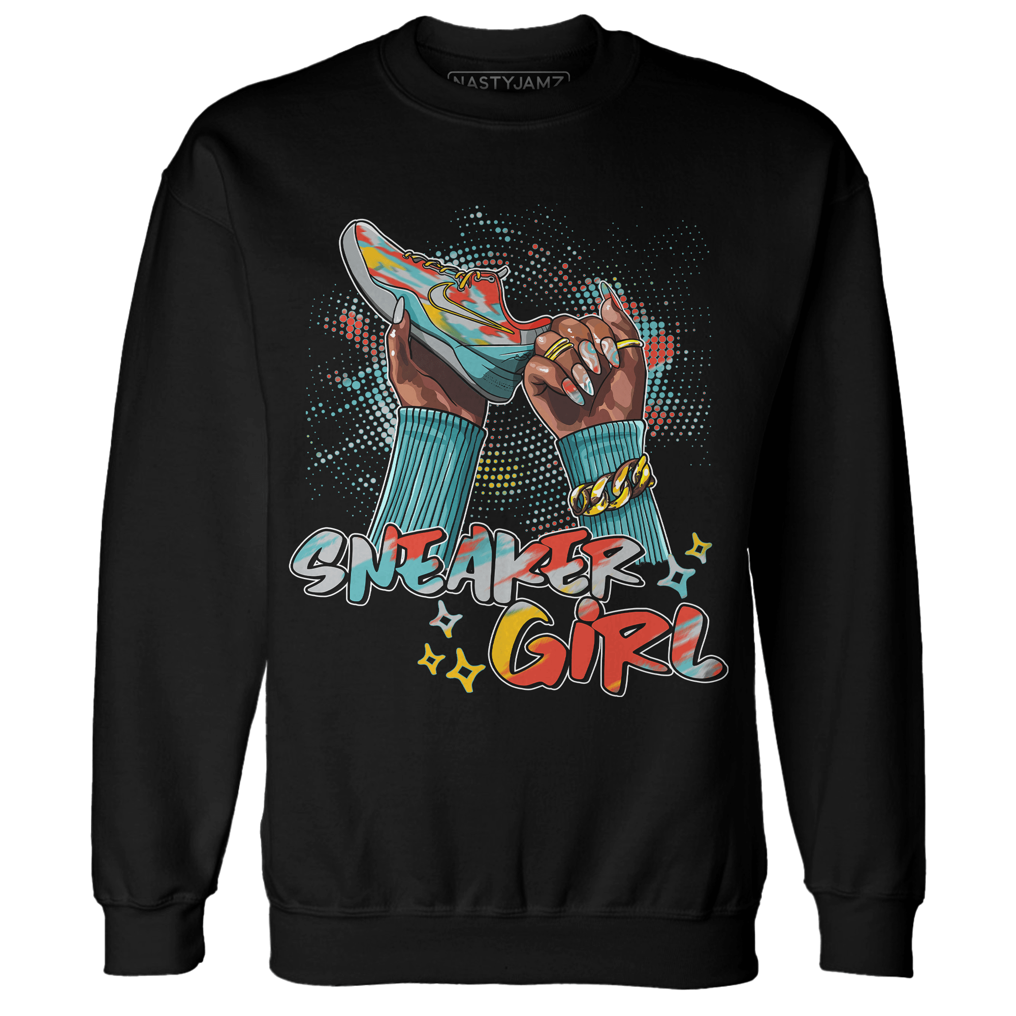 KB 8 Protro Venice Beach Sweatshirt Match Sneaker Girl Nail - NastyJamz