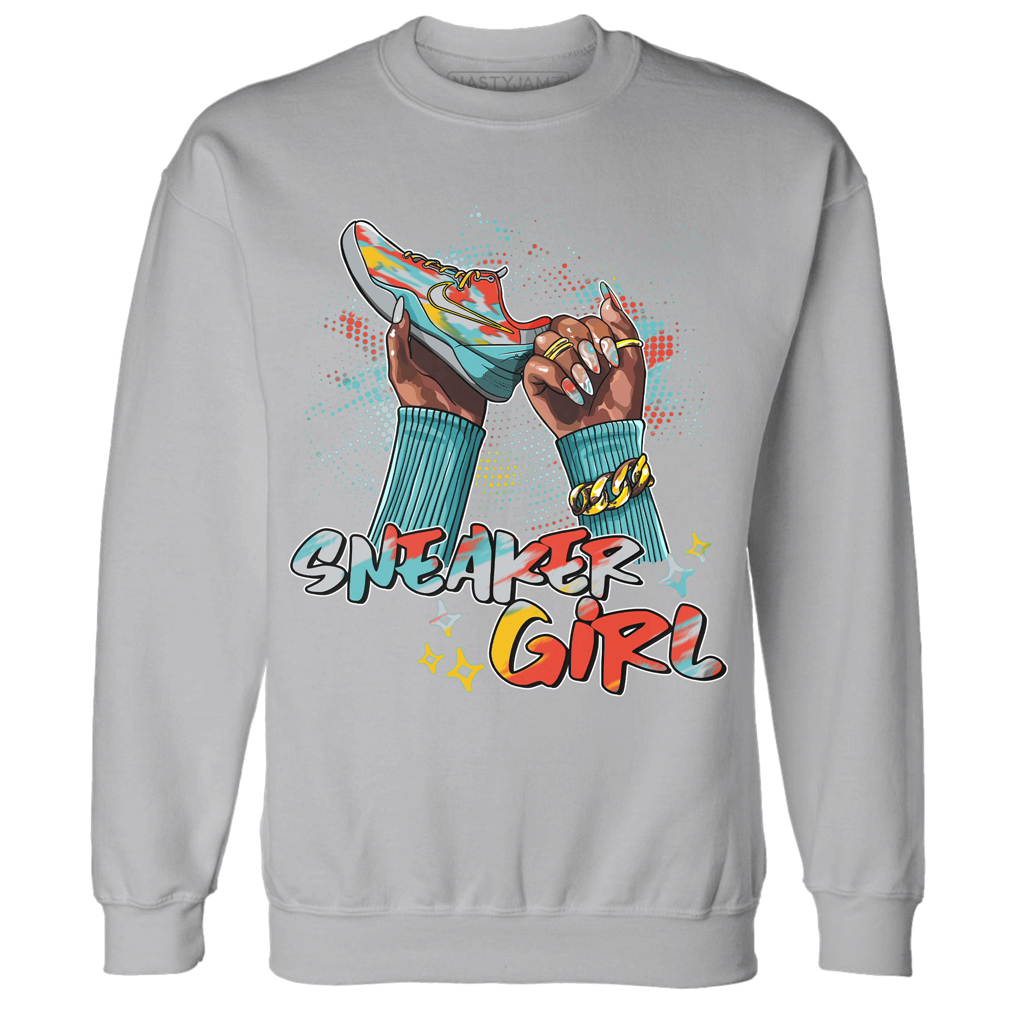 KB 8 Protro Venice Beach Sweatshirt Match Sneaker Girl Nail - NastyJamz