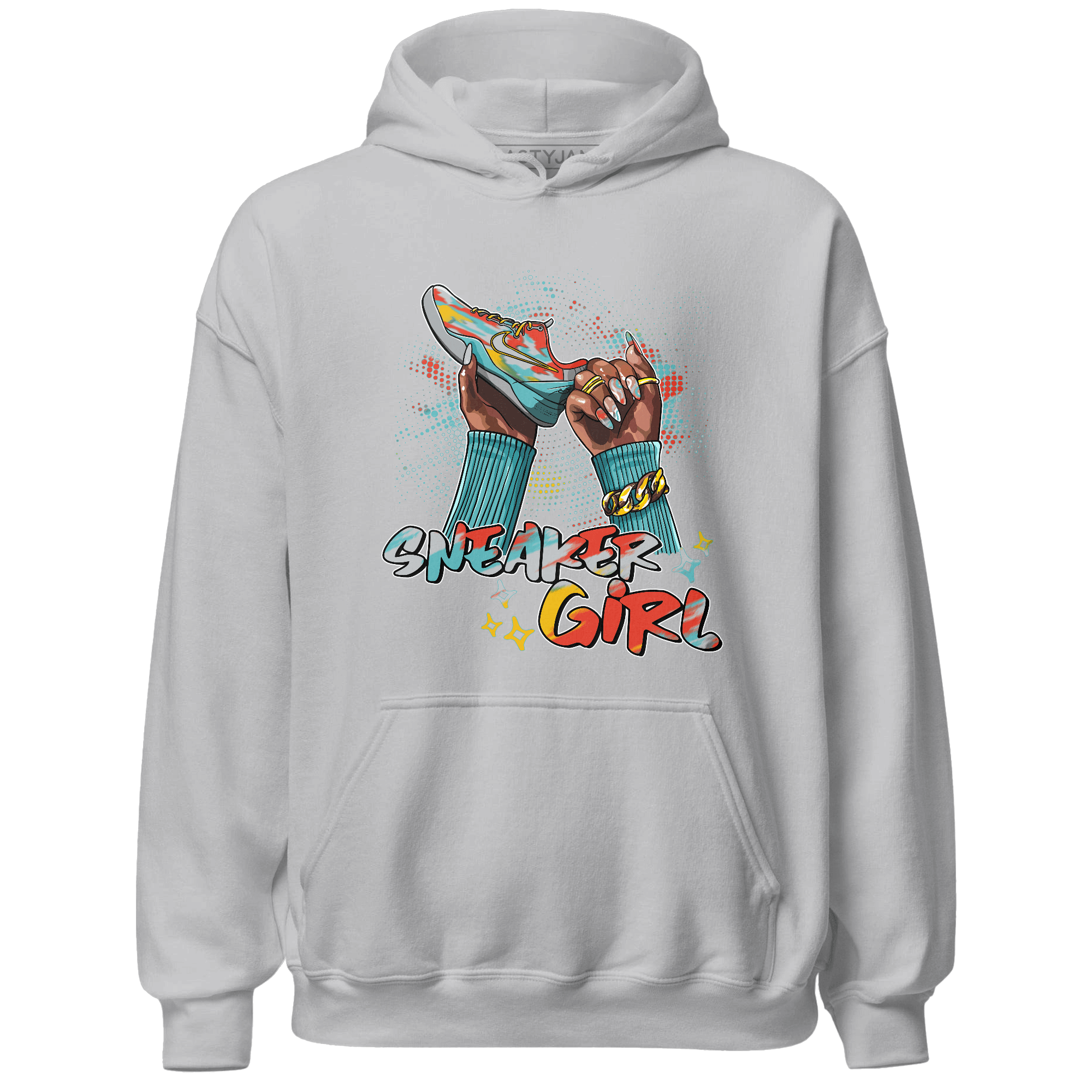KB 8 Protro Venice Beach Hoodie Match Sneaker Girl Nail - NastyJamz