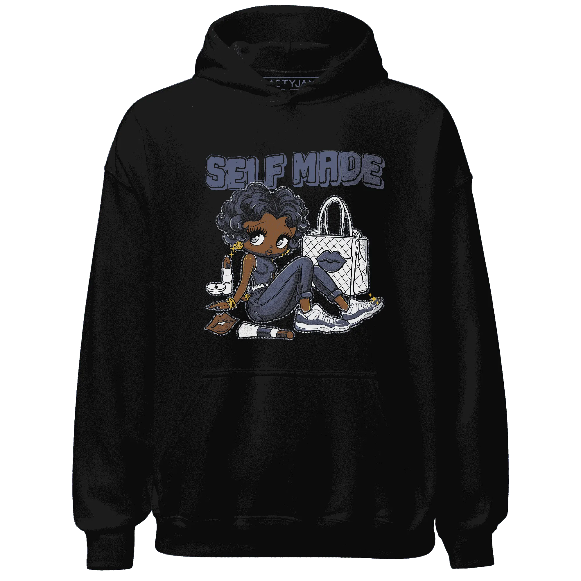 Low-Diffused-Blue-11s-Hoodie-Match-Sneaker-Girl-Selfmade