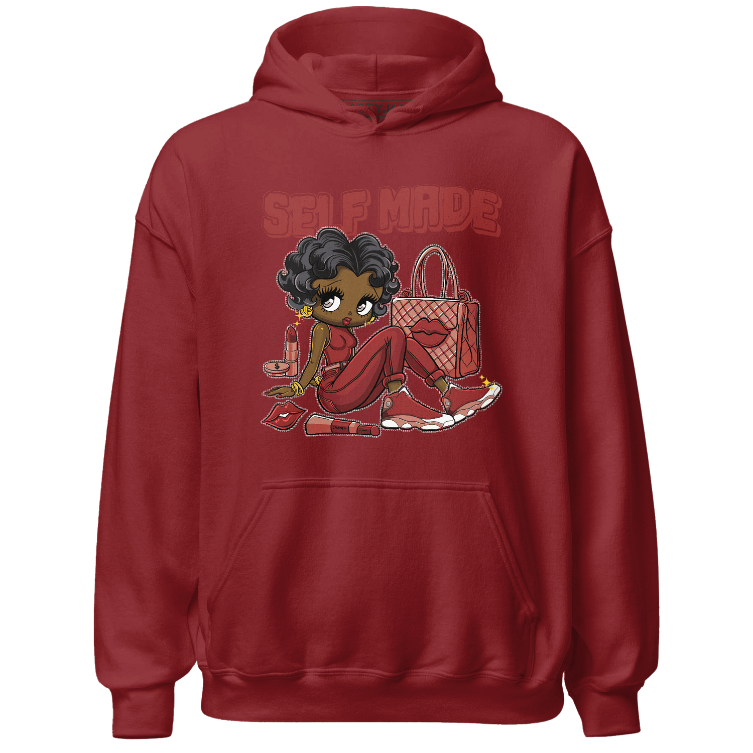 Dune Red 13s Hoodie Match Sneaker Girl Selfmade - NastyJamz