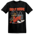 Georgia Peach 3s T Shirt Match Sneaker Girl Selfmade - NastyJamz