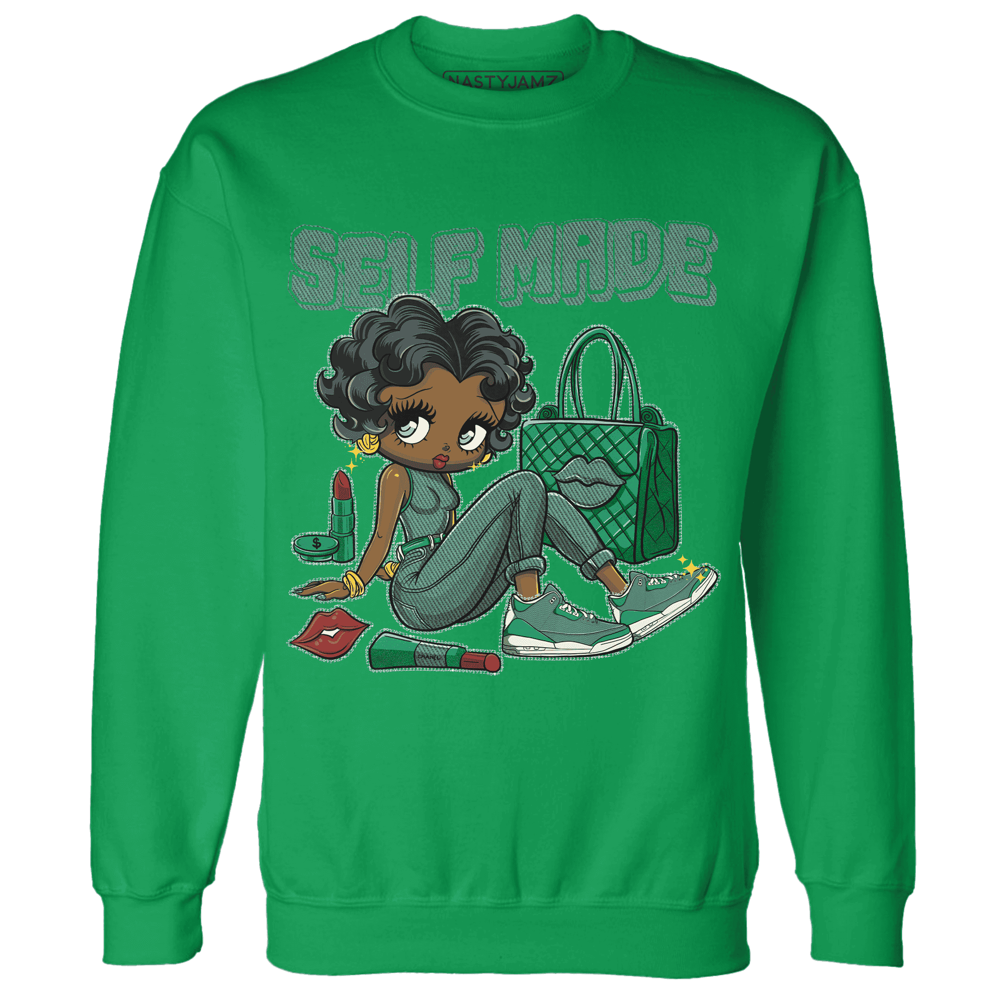 Nina CN Abney 3s Sweatshirt Match Sneaker Girl Selfmade - NastyJamz